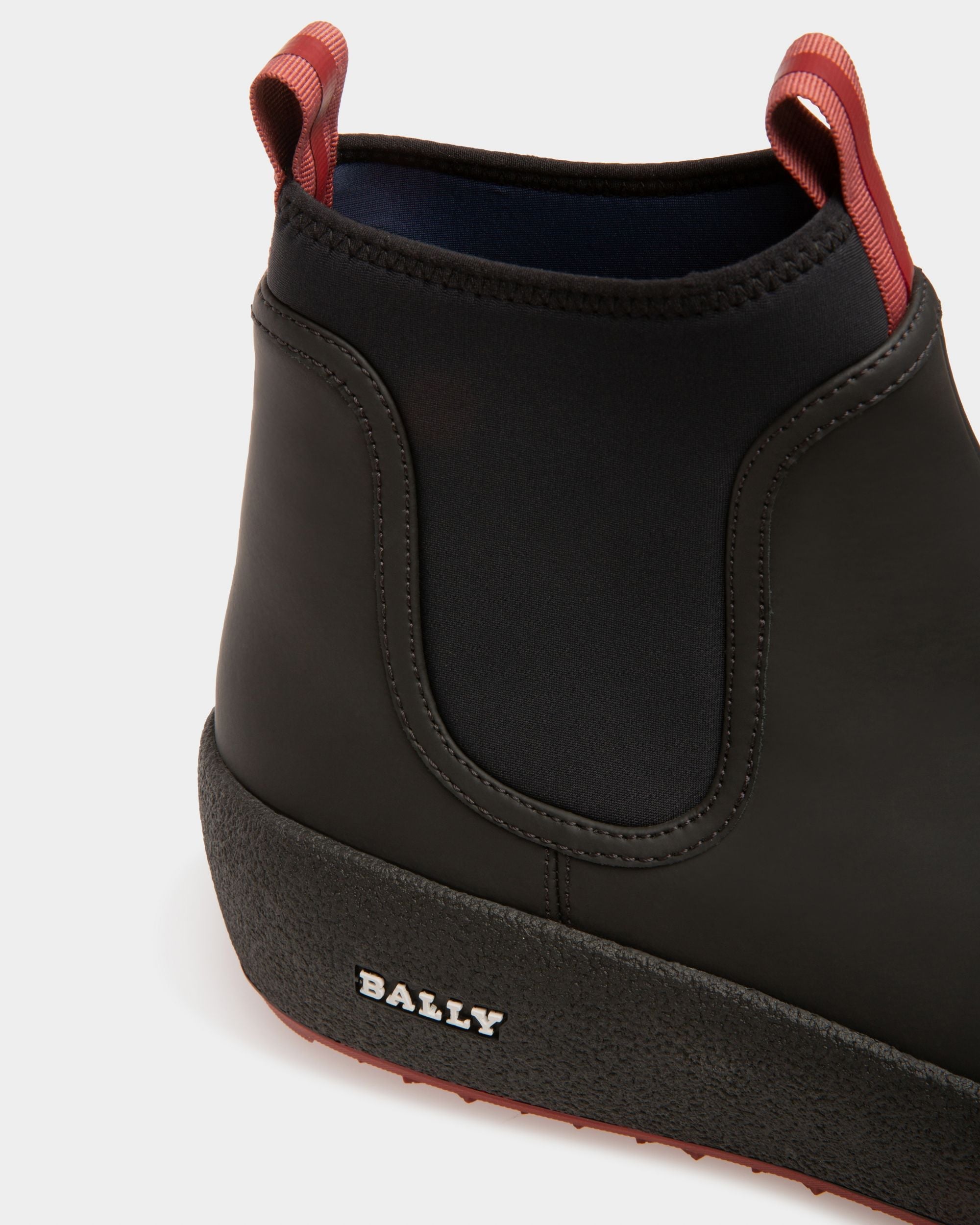 Bally Global - Cubrid Bottes De Neige En Cuir Noir - Noir