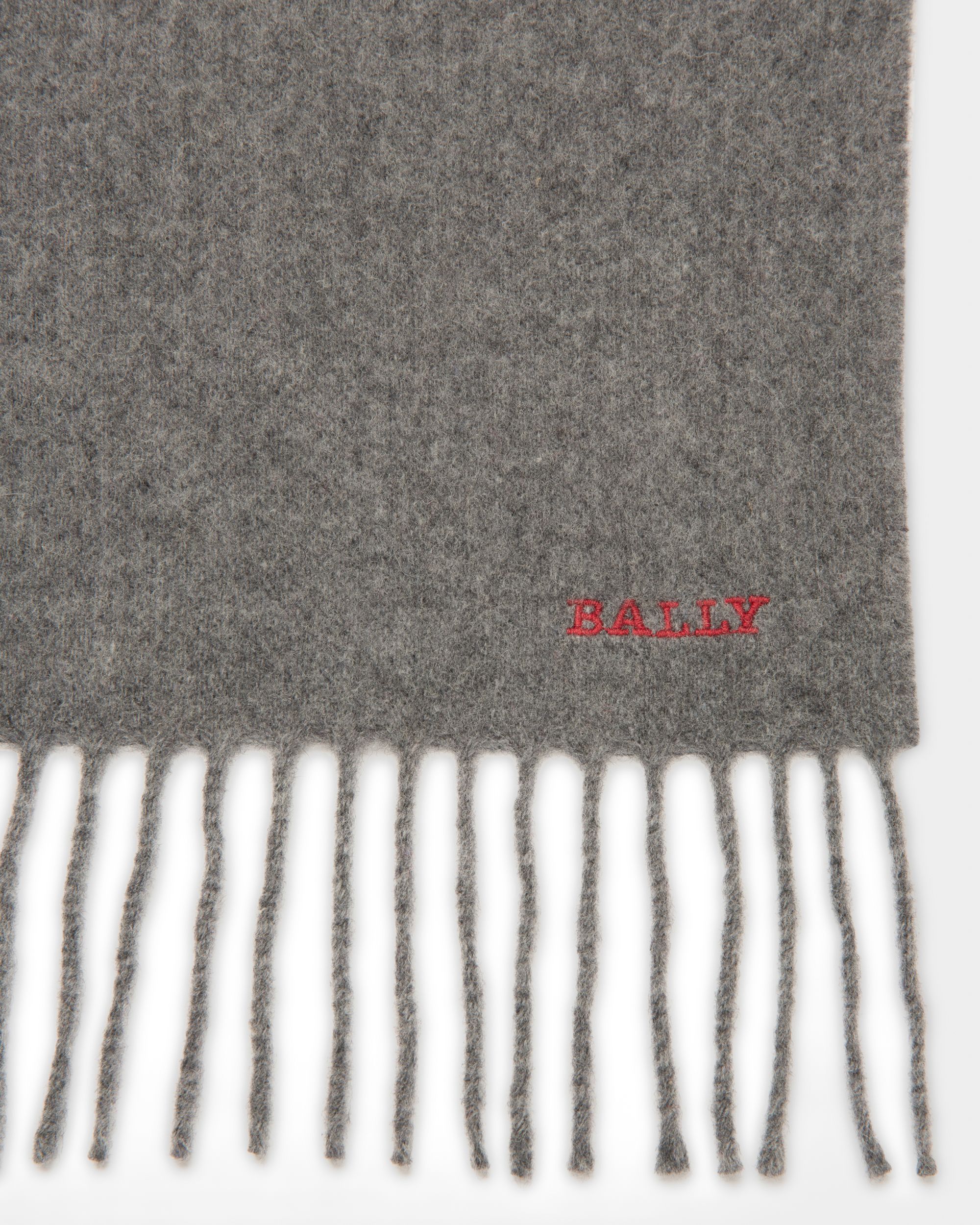 Bally Global - Bally Stripe Scarf - Grey