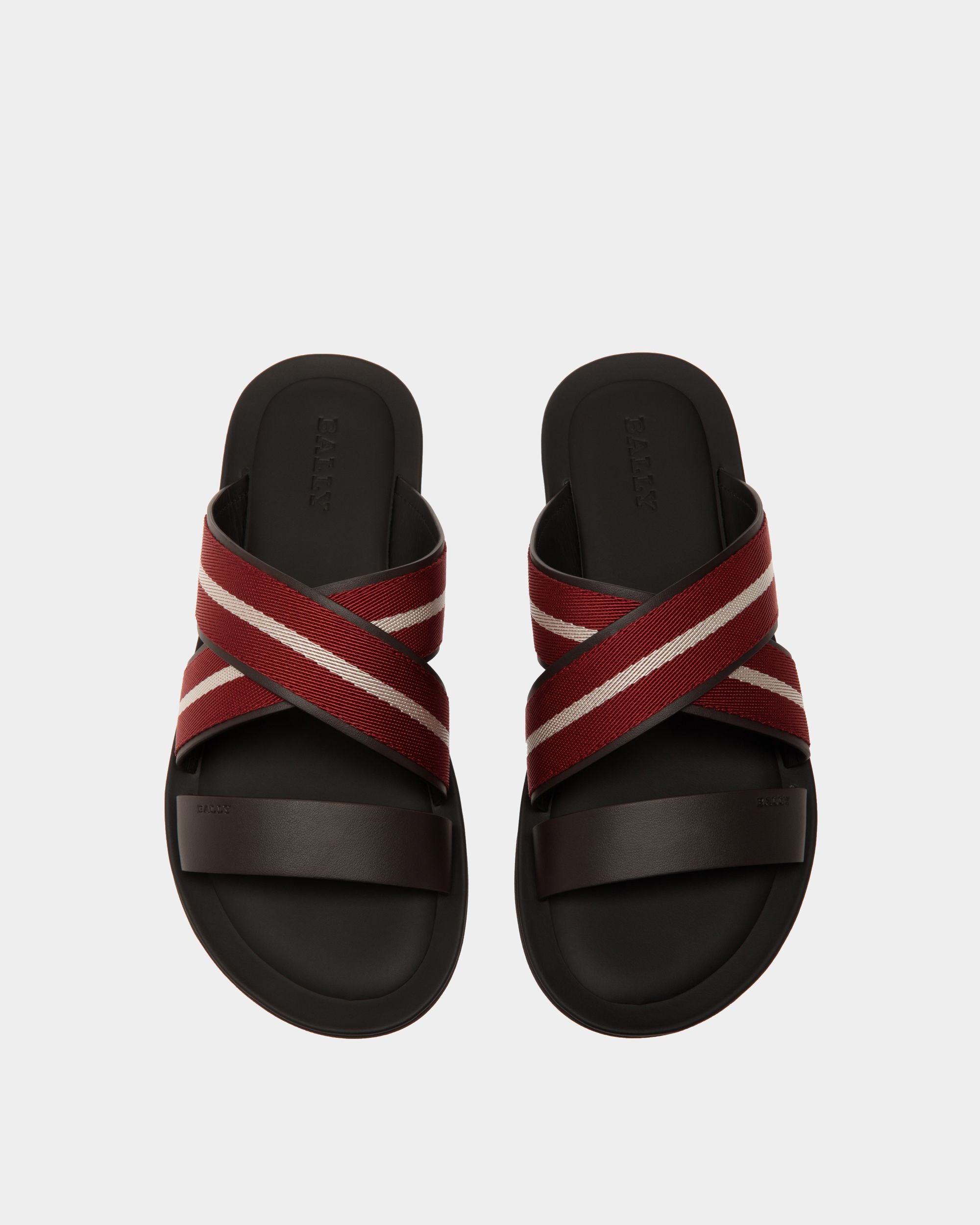 Bally Global - Sandal In Brown Leather - Brown