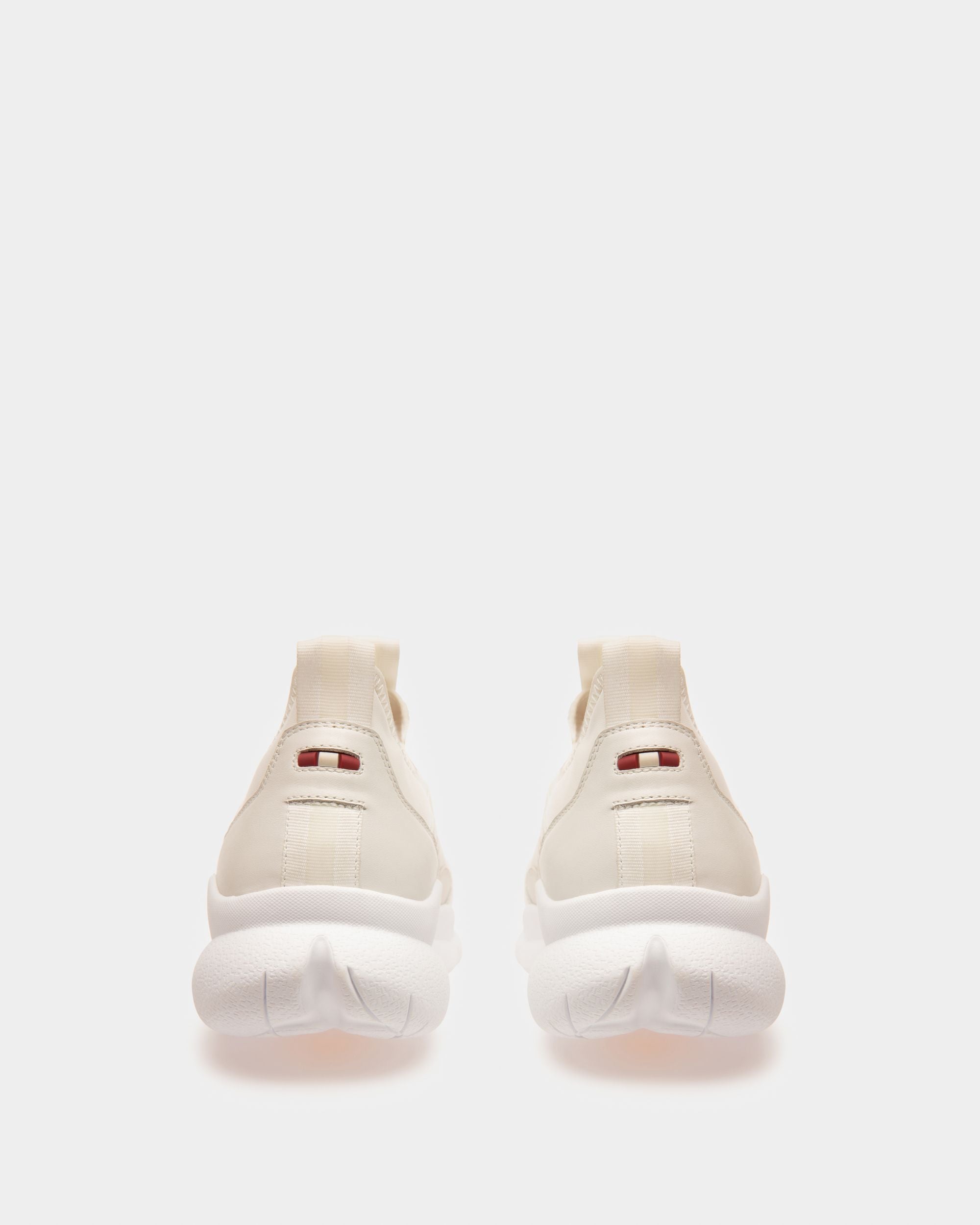 Bally Global - Bally Escapes Passe Partout Leather Sneakers In White - White