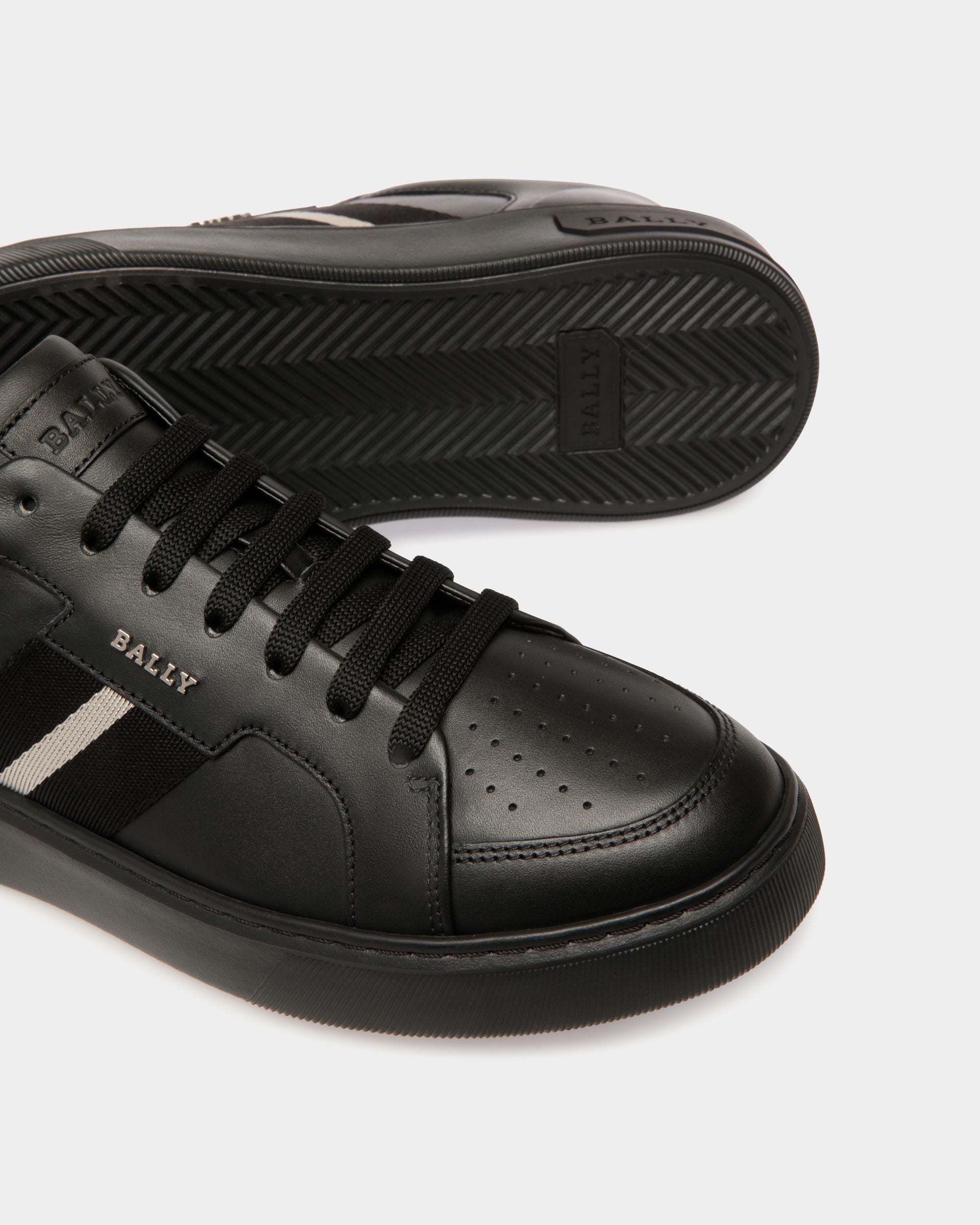 Bally Global - Moony Zapatillas De Piel En Negro - Negro