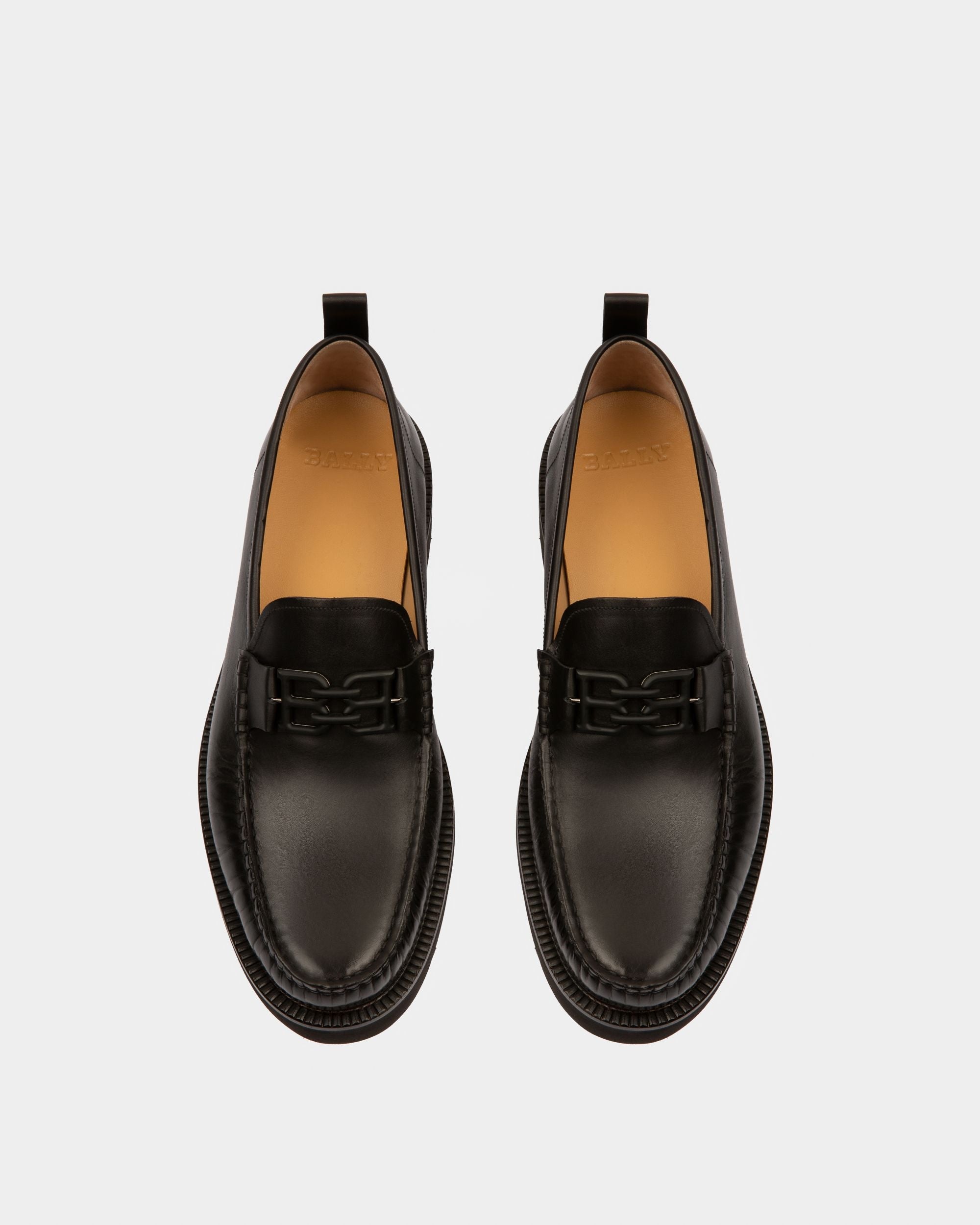 Bally Global - Nolam Leather Moccassins In Black - Black