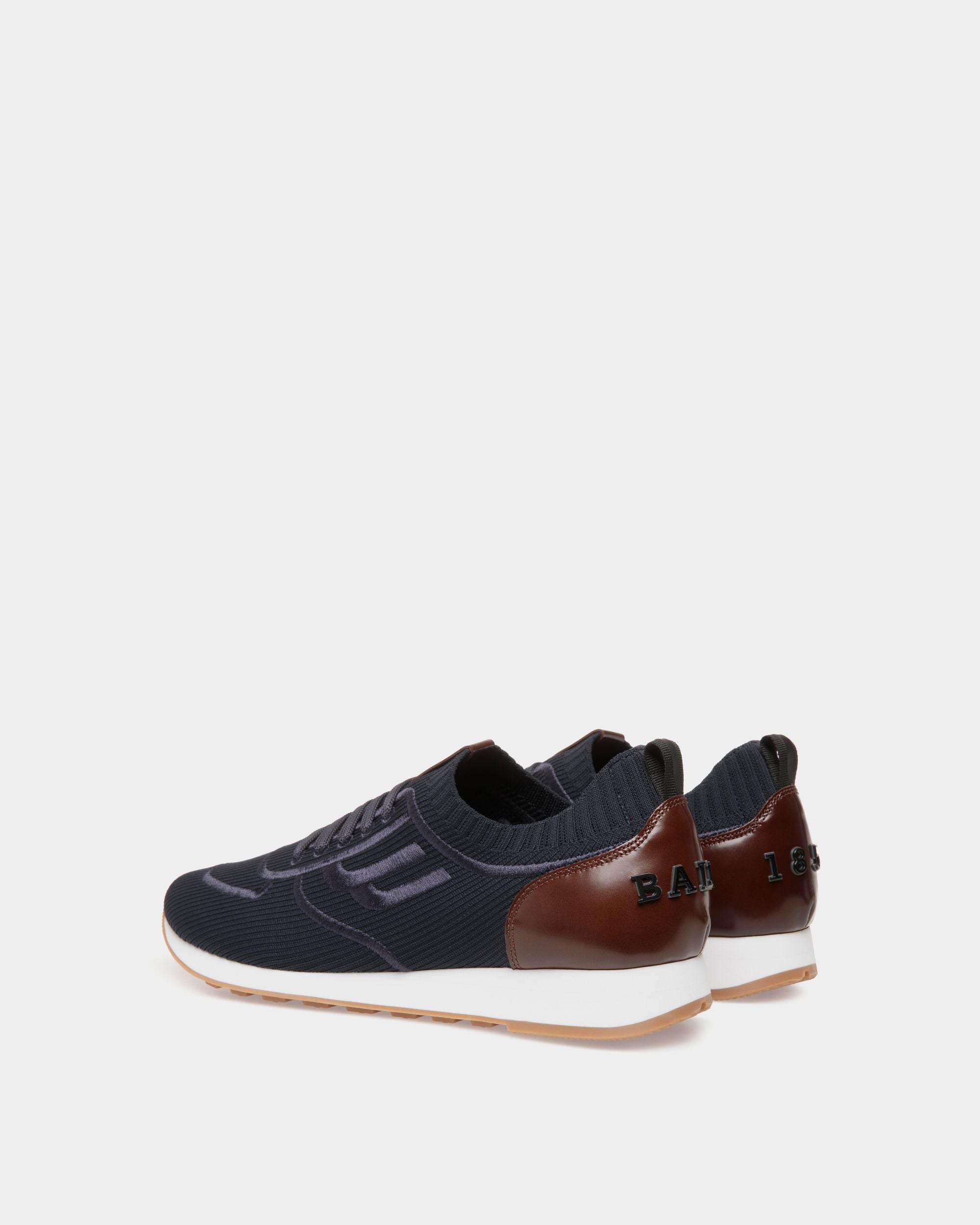 Bally Global - Galaxy Sneaker In Blue Mix Polyester - Blue