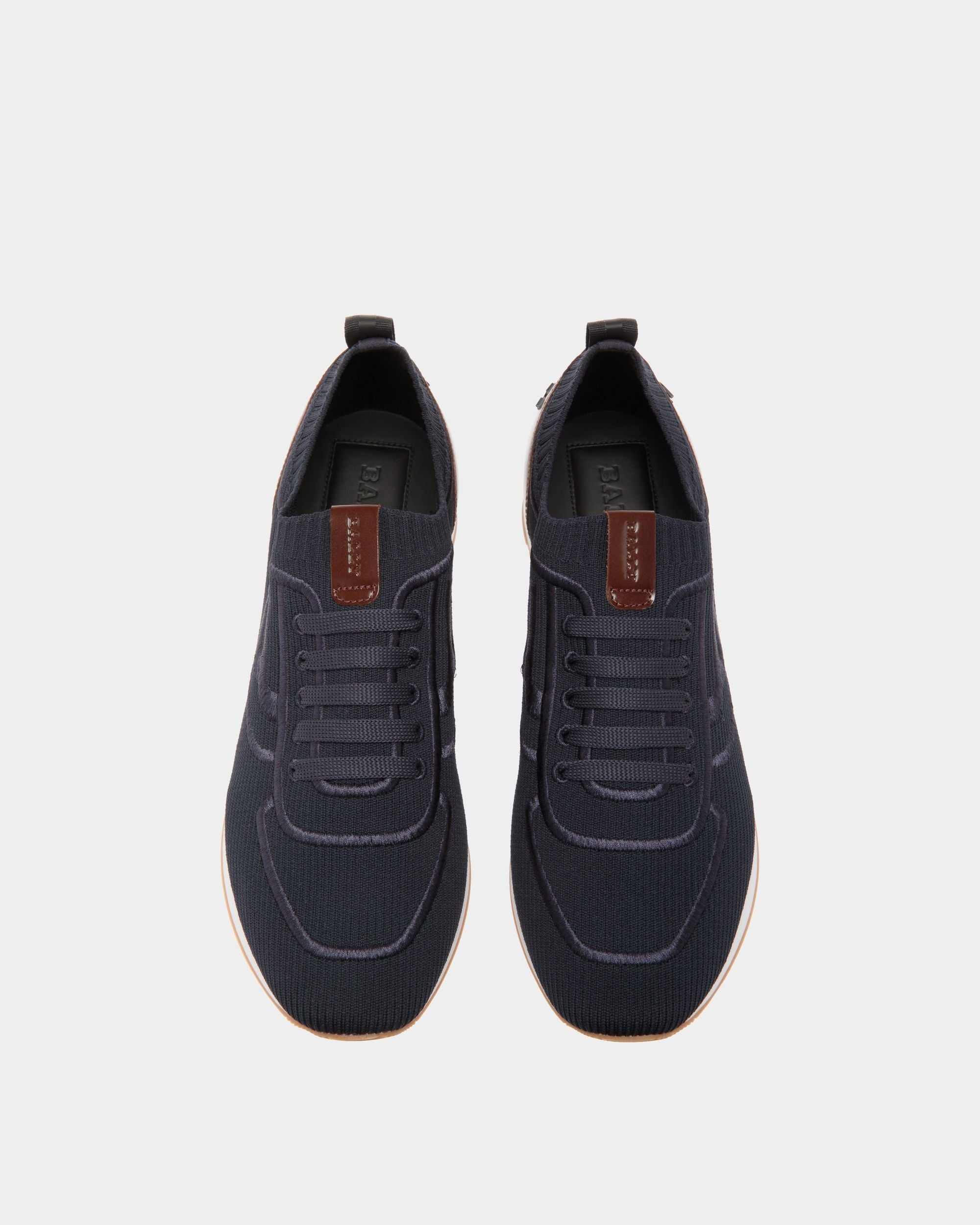 Bally Global - Galaxy Sneaker In Blue Mix Polyester - Blue
