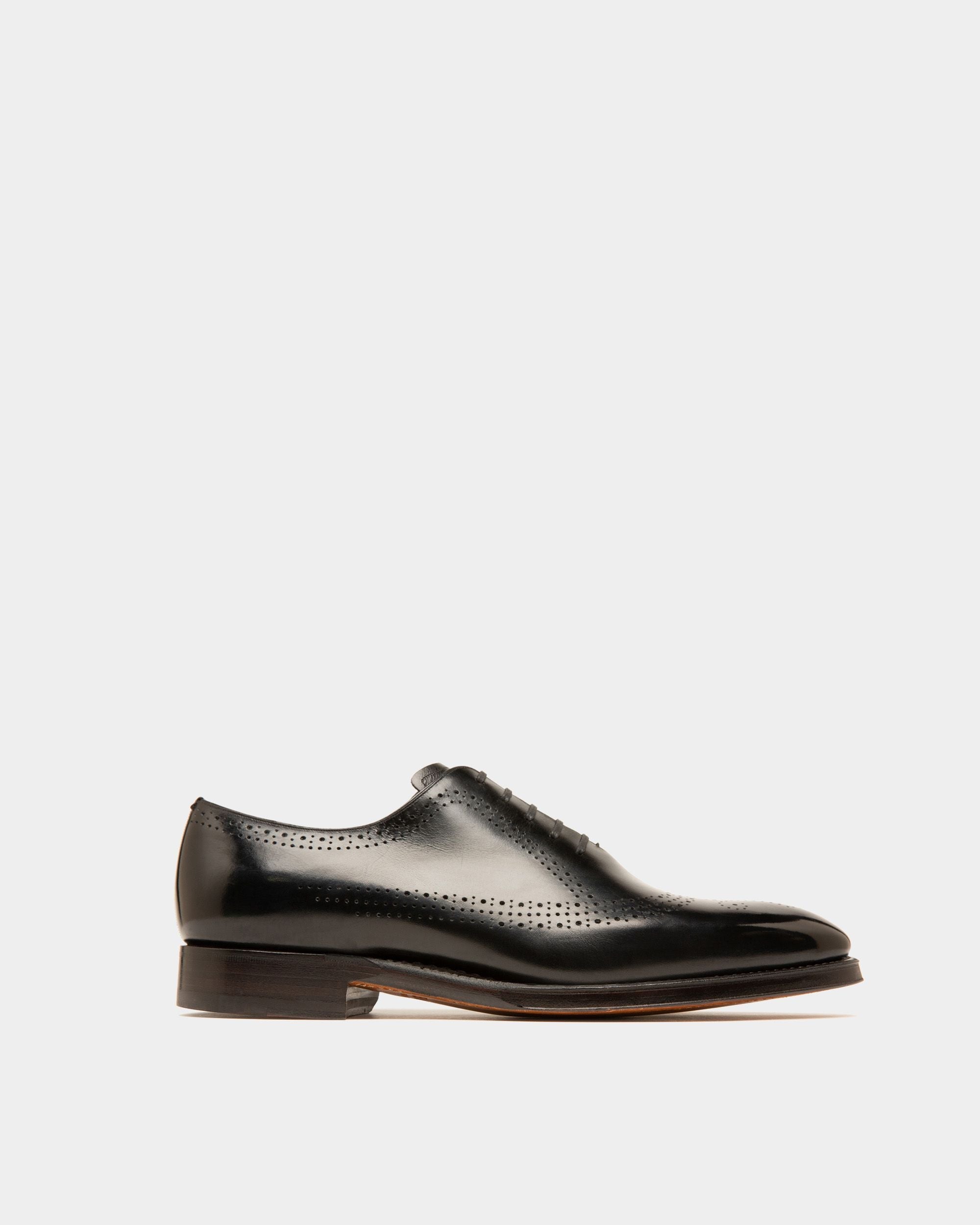 Bally Global - Scandor Zapatos Estilo Oxford En Piel De Color Negro - Negro