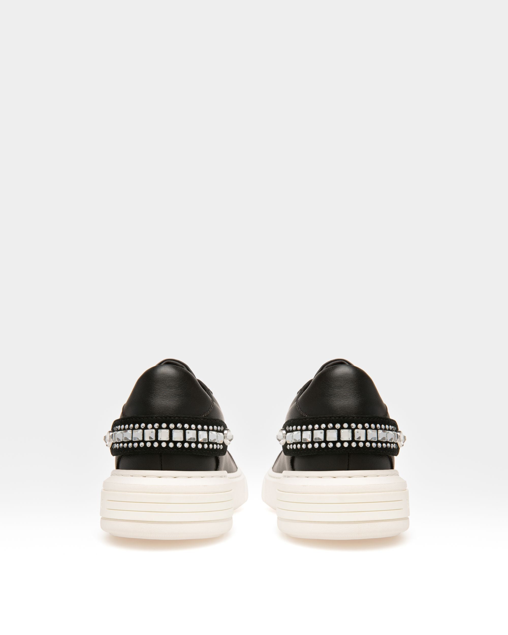Bally Global - Malya Leather Sneakers In Black - Black