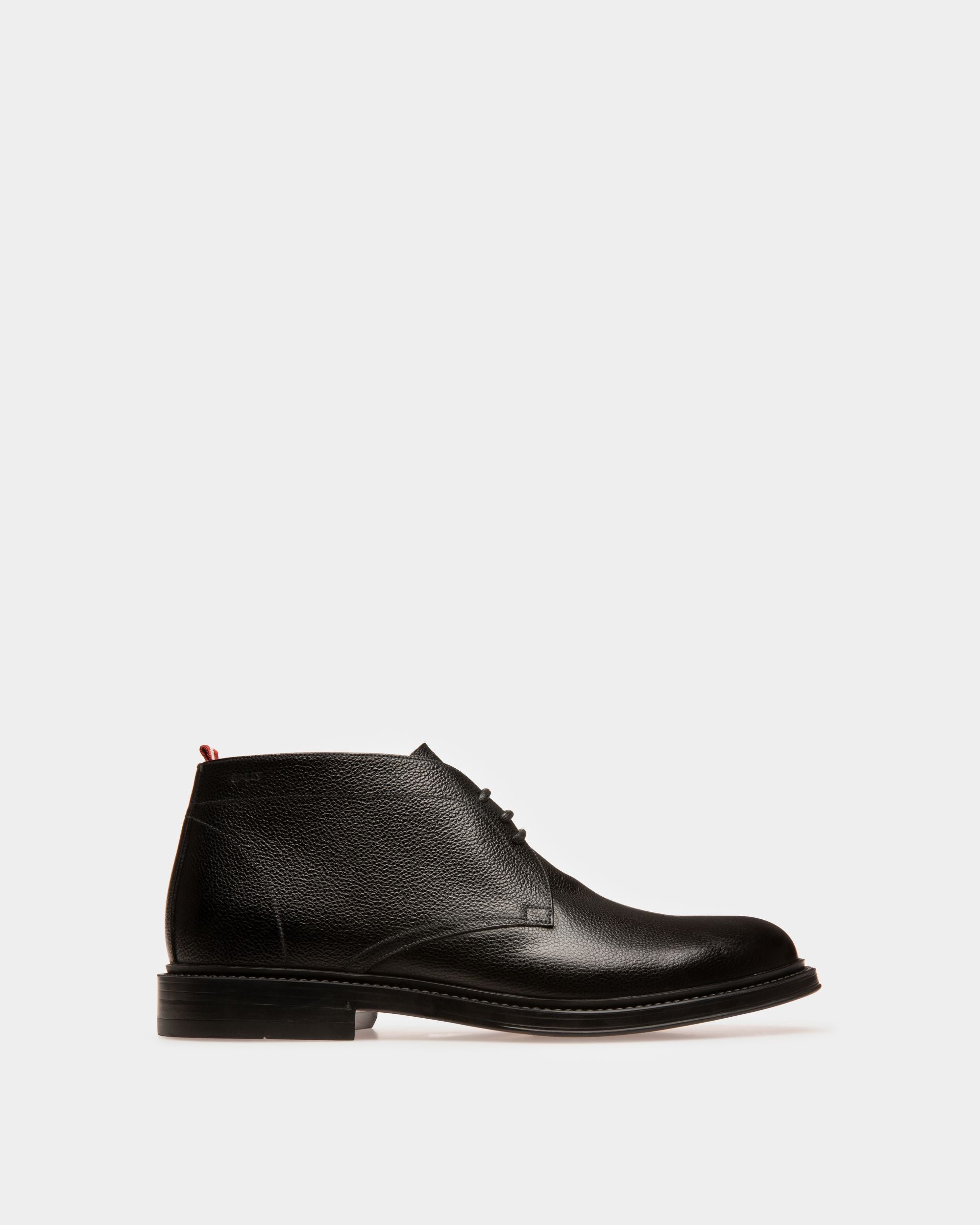 Bally Global - Nilton Leather Boots In Black - Black