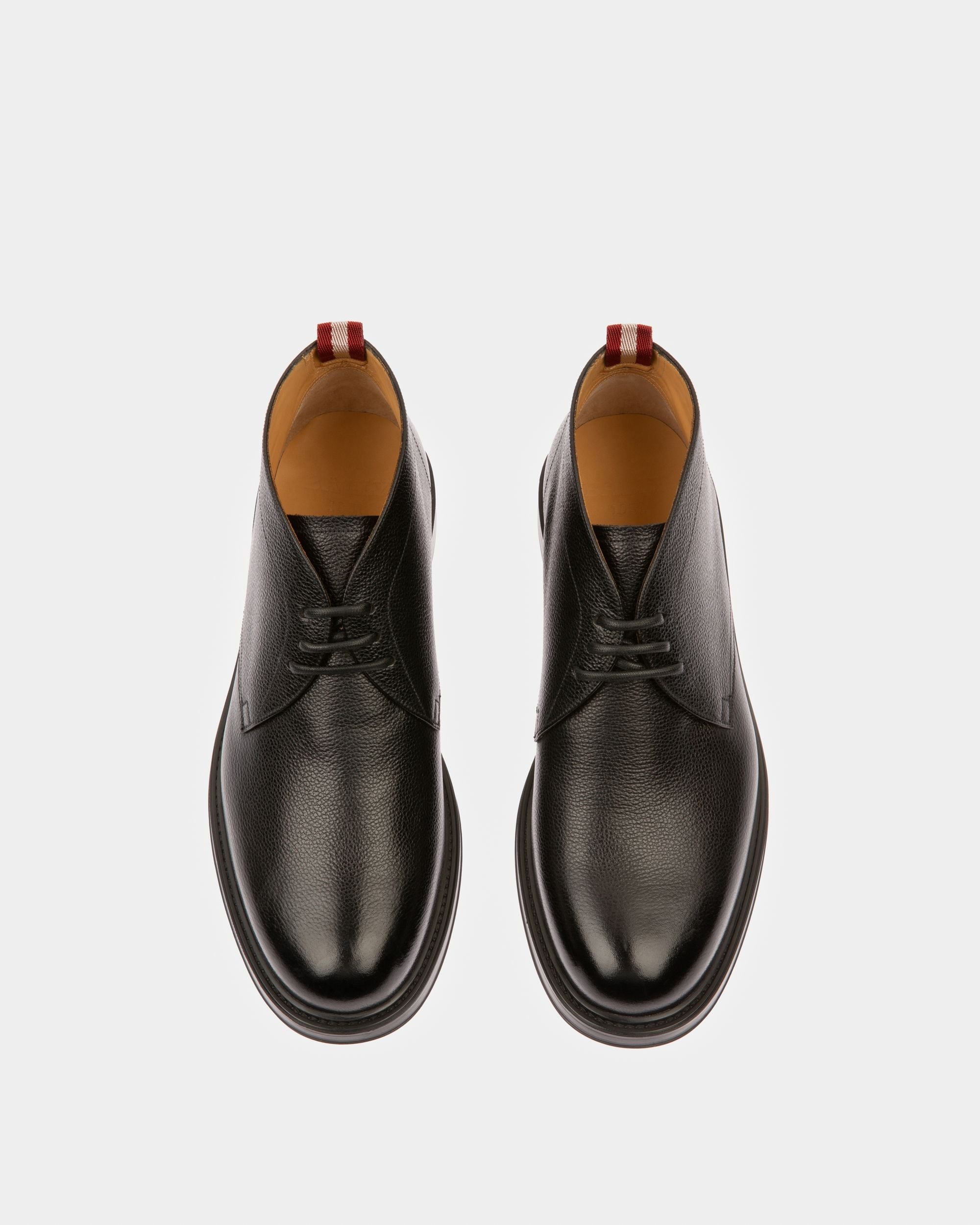 Bally Global - Nilton Leather Boots In Black - Black
