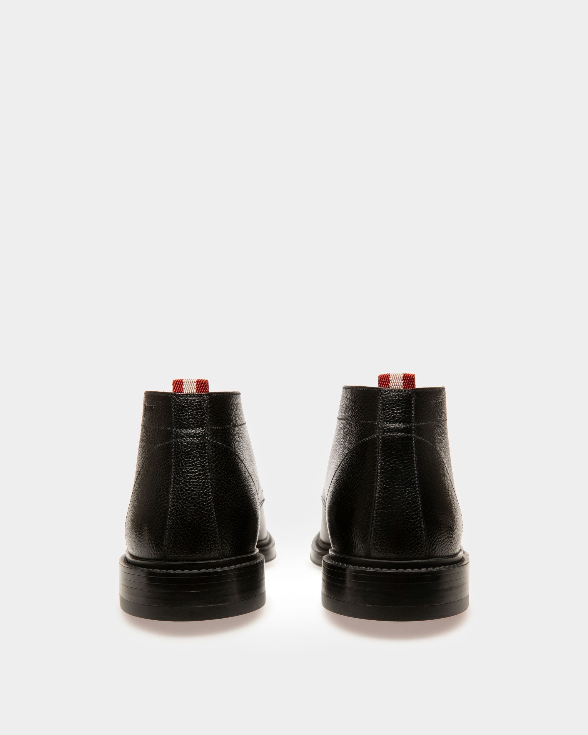 Bally Global - Nilton Leather Boots In Black - Black