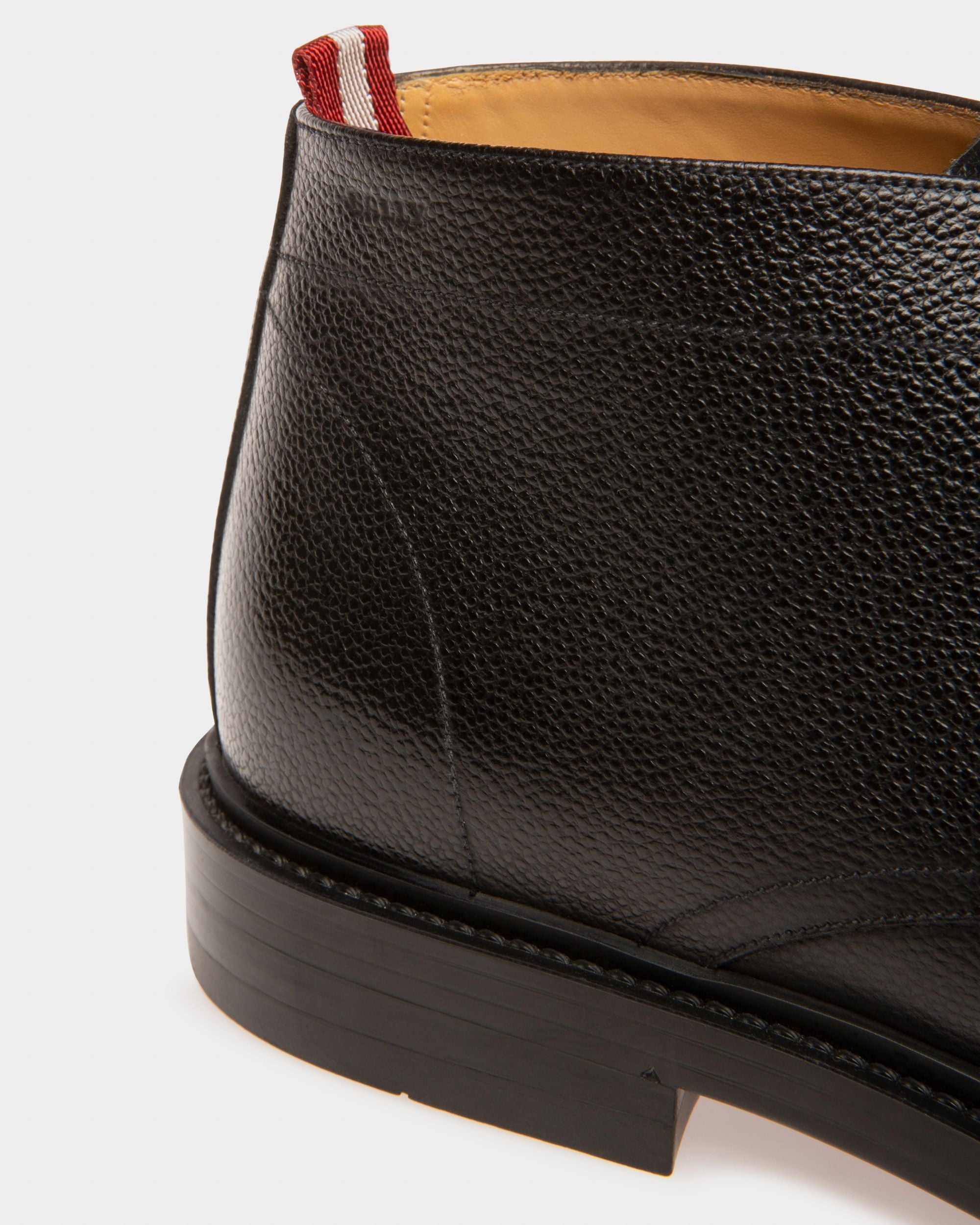 Bally Global - Nilton Leather Boots In Black - Black