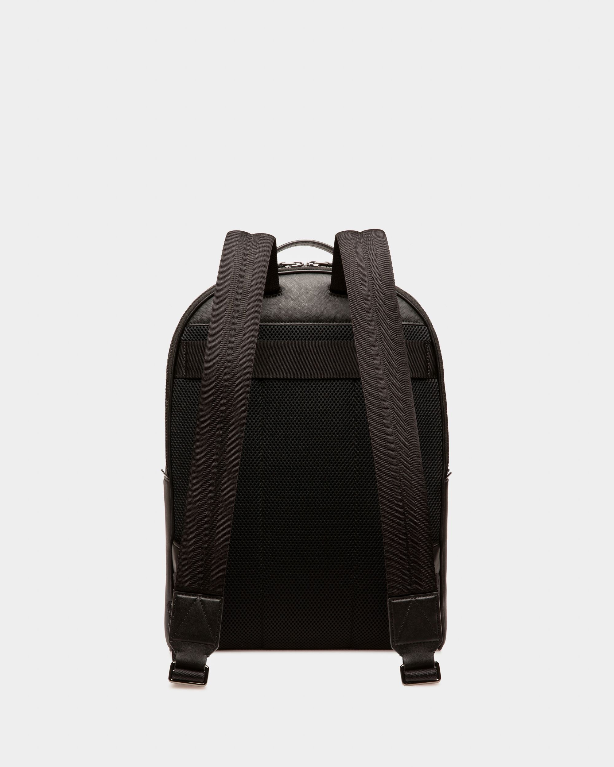 Bally Global - Mavrick Leather Backpack In Black - Negro