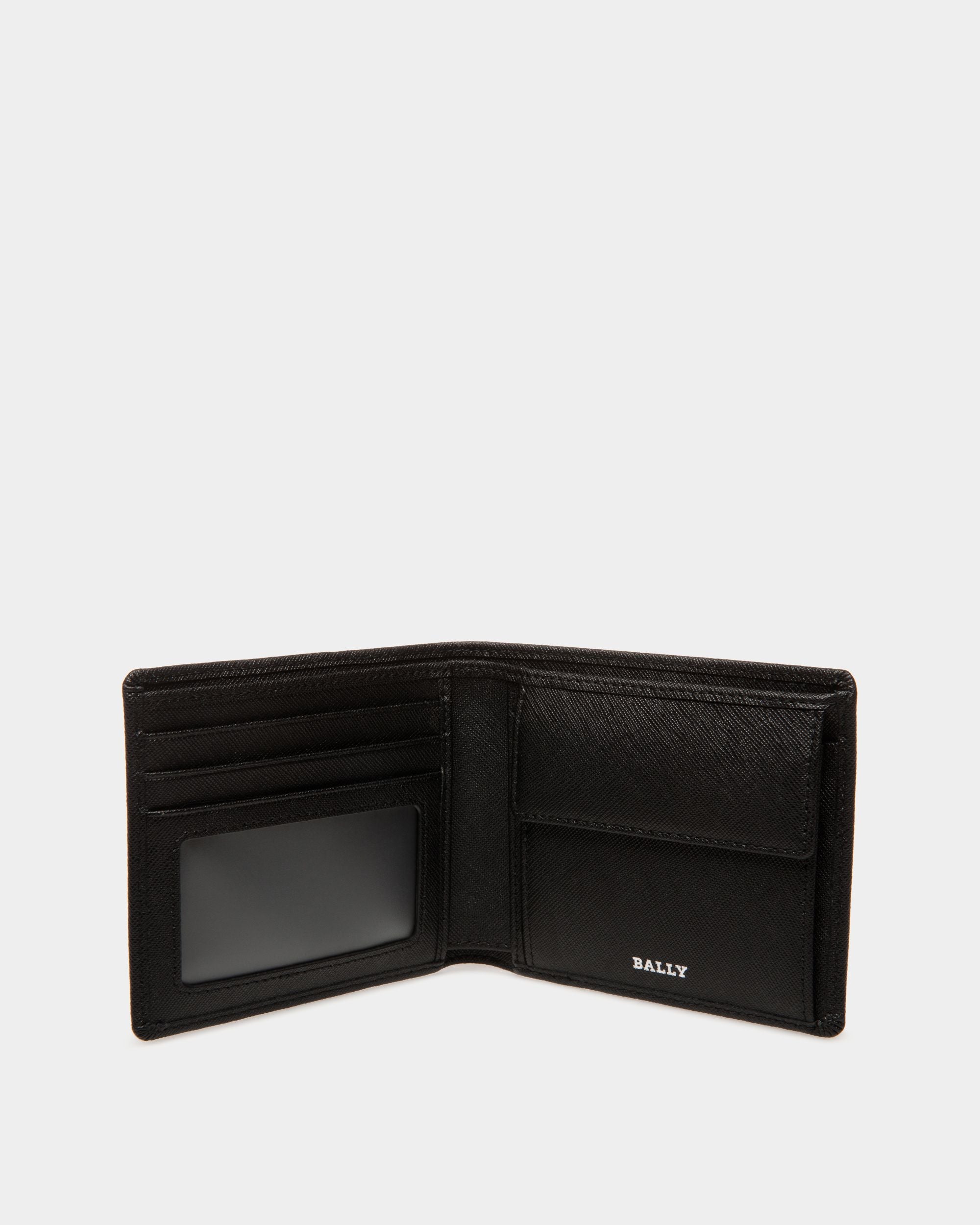 Bally Global - Bifold Wallet In Black Embossed Leather - Black