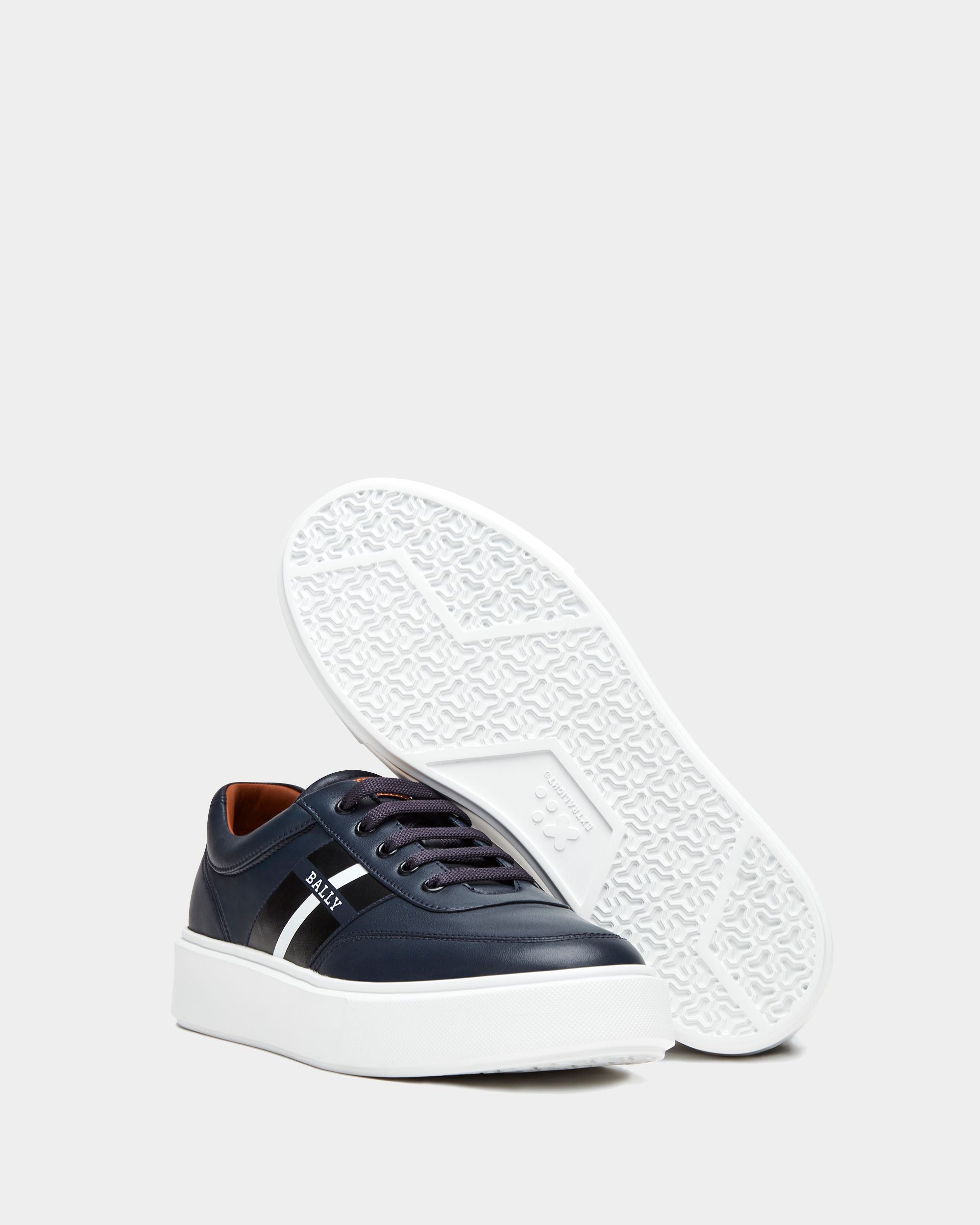 Bally Global - Sneaker in Blue Leather - Blue