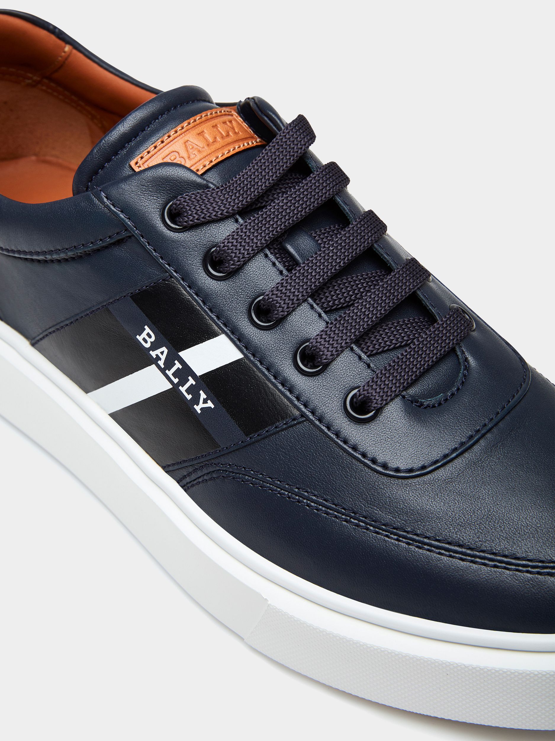 Bally Global - Sneaker in Blue Leather - Blue