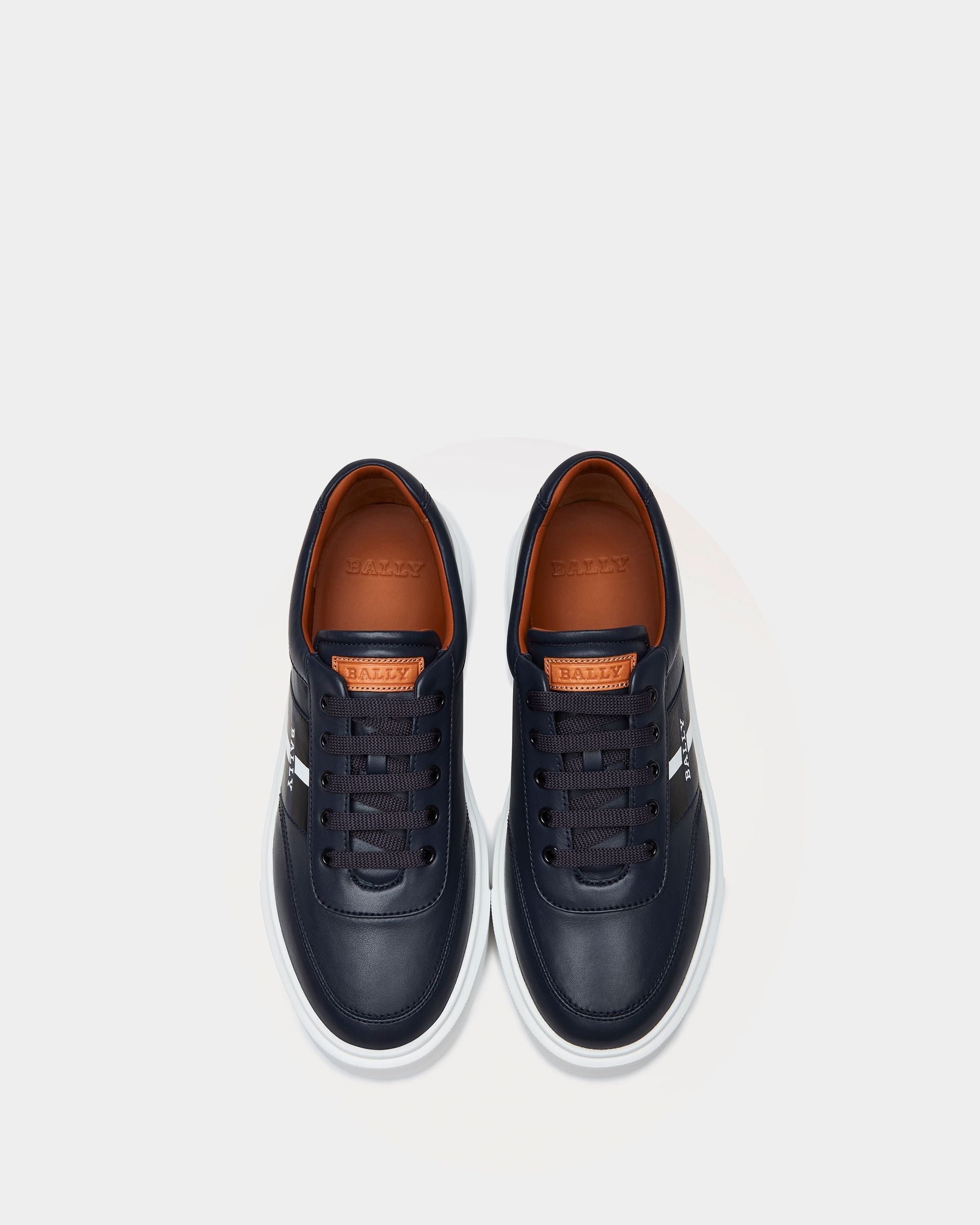 Bally Global - Sneaker in Blue Leather - Blue