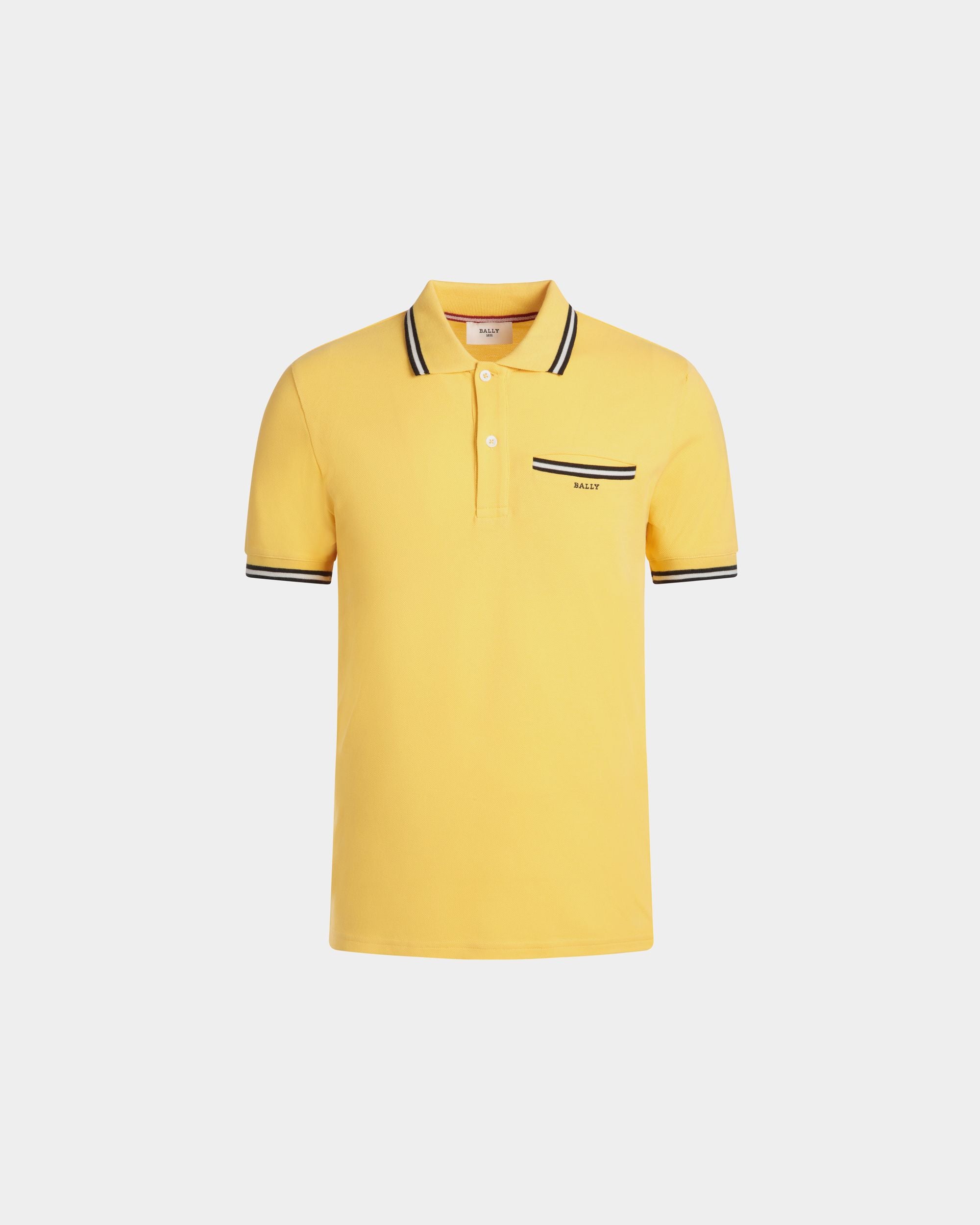 Bally Global - Polo In Yellow Cotton - Yellow