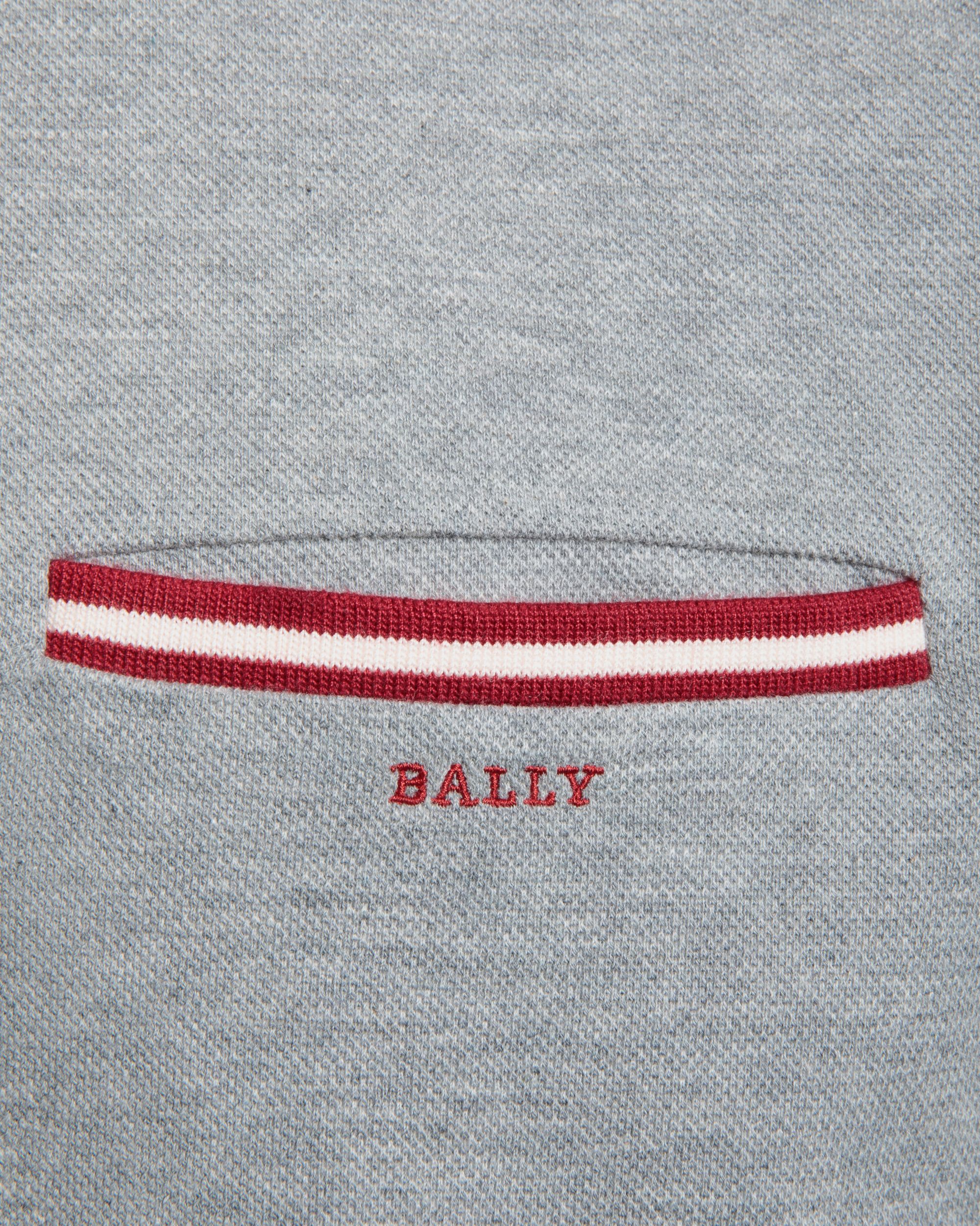 Bally Global - Polo In Silver Cotton - Silver