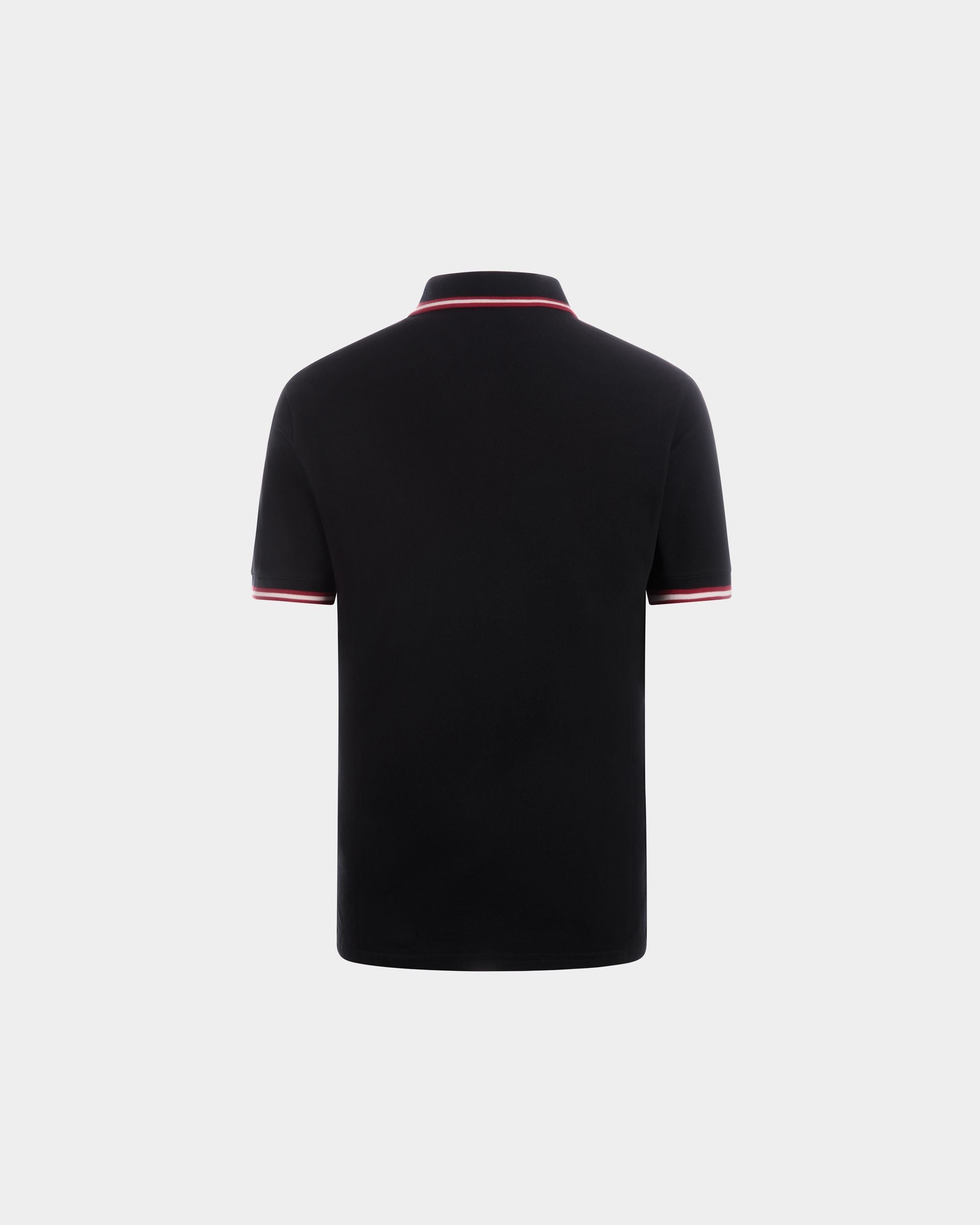 Bally Global - Polo In Black Cotton - Black