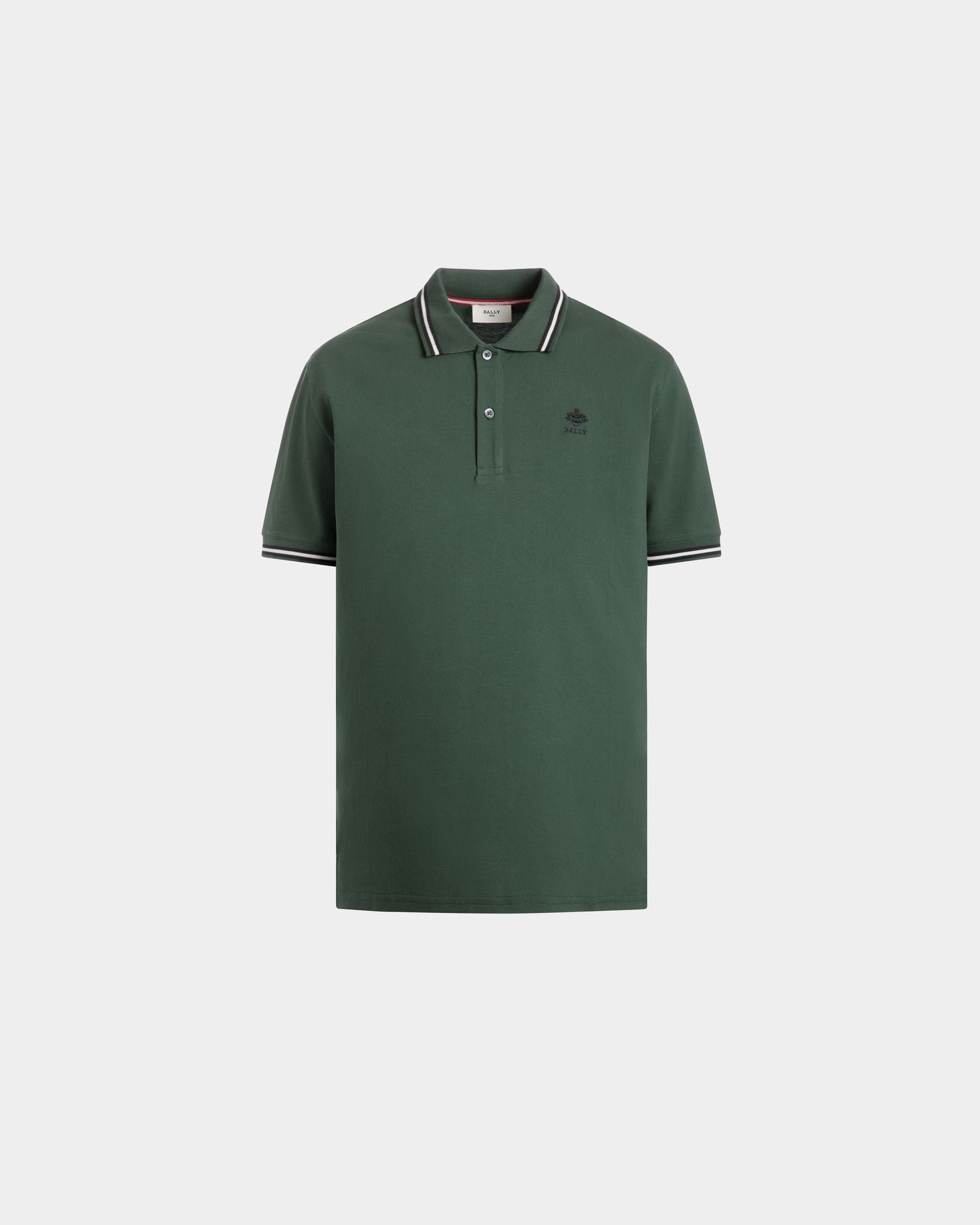 Bally Global - Polo De Piqué De Algodón Verde - Green