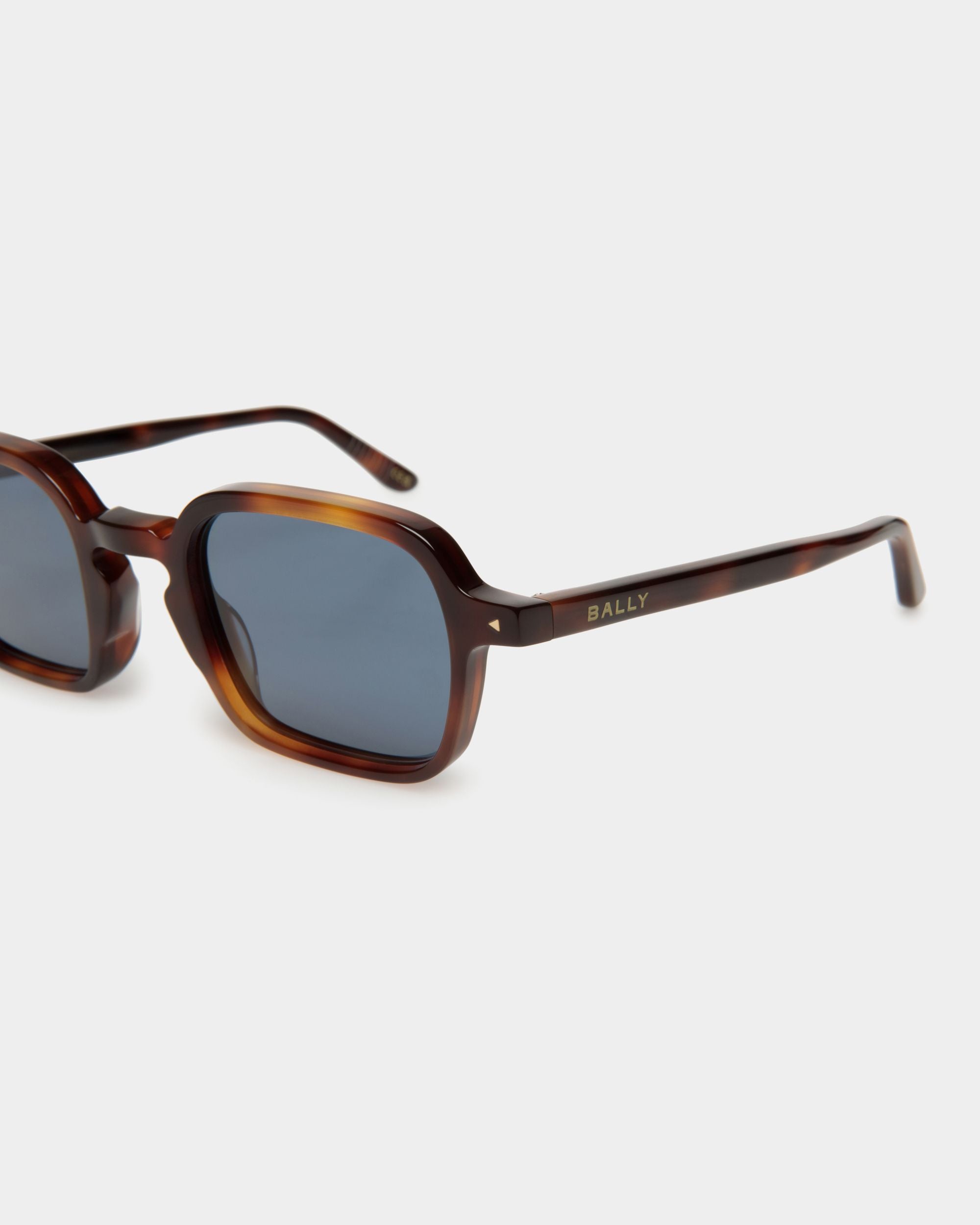 Bally Global - Werner Sunglasses In Havana Acetate - Marron