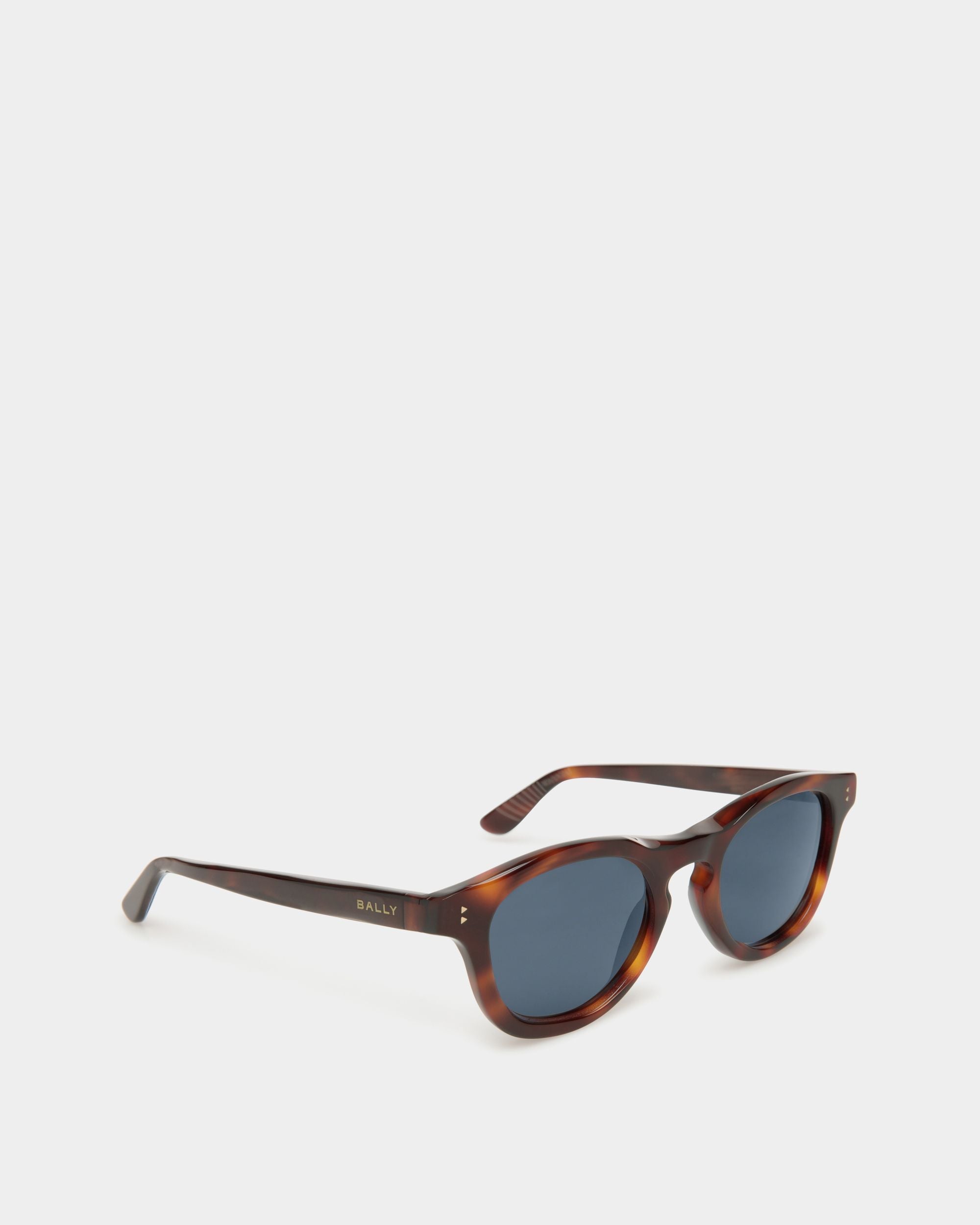 Bally Global - Lunettes De Soleil Dieter En Acétate Havana - Marron