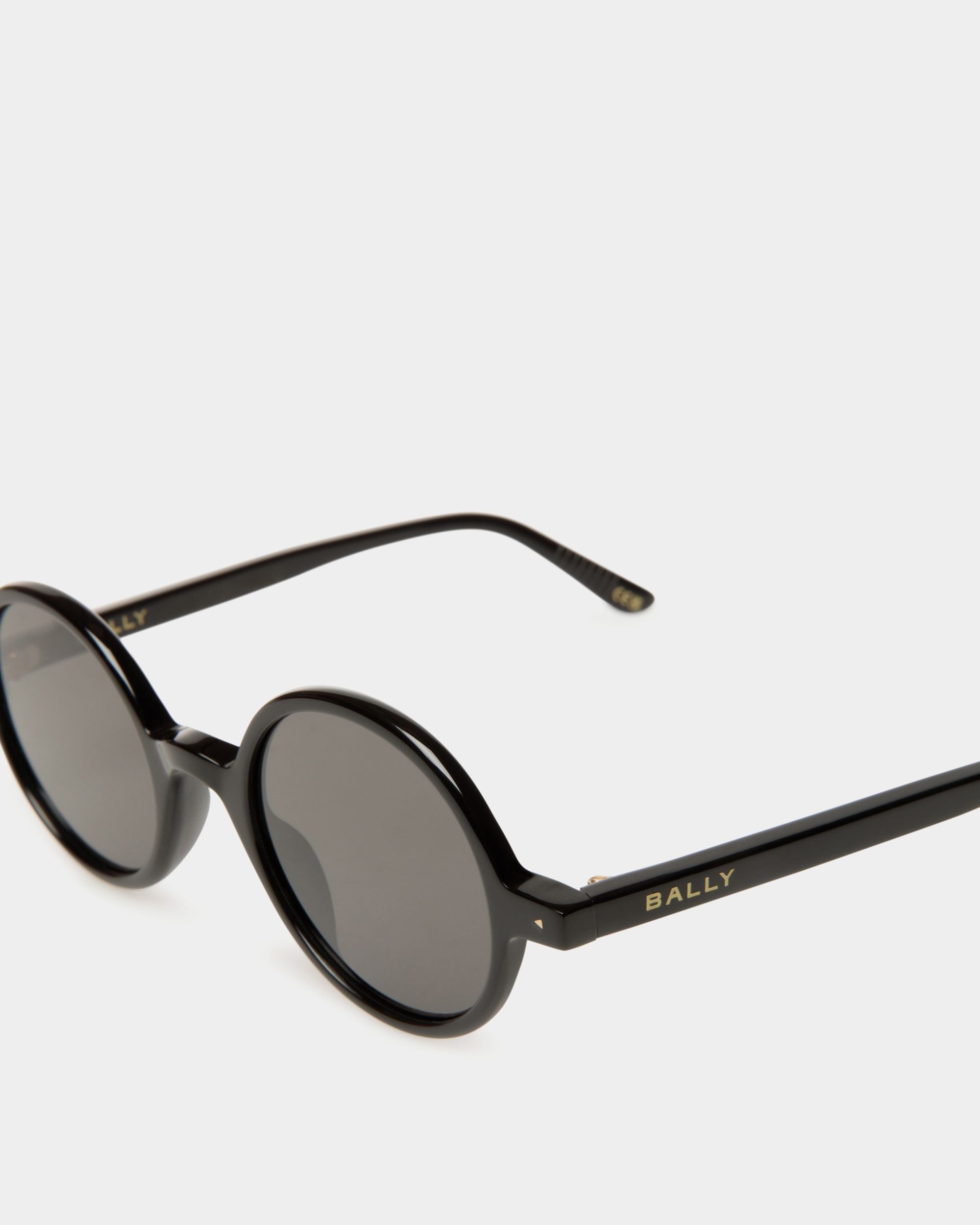 Bally Global - Lunettes De Soleil Otto En Acétate Noir - Noir