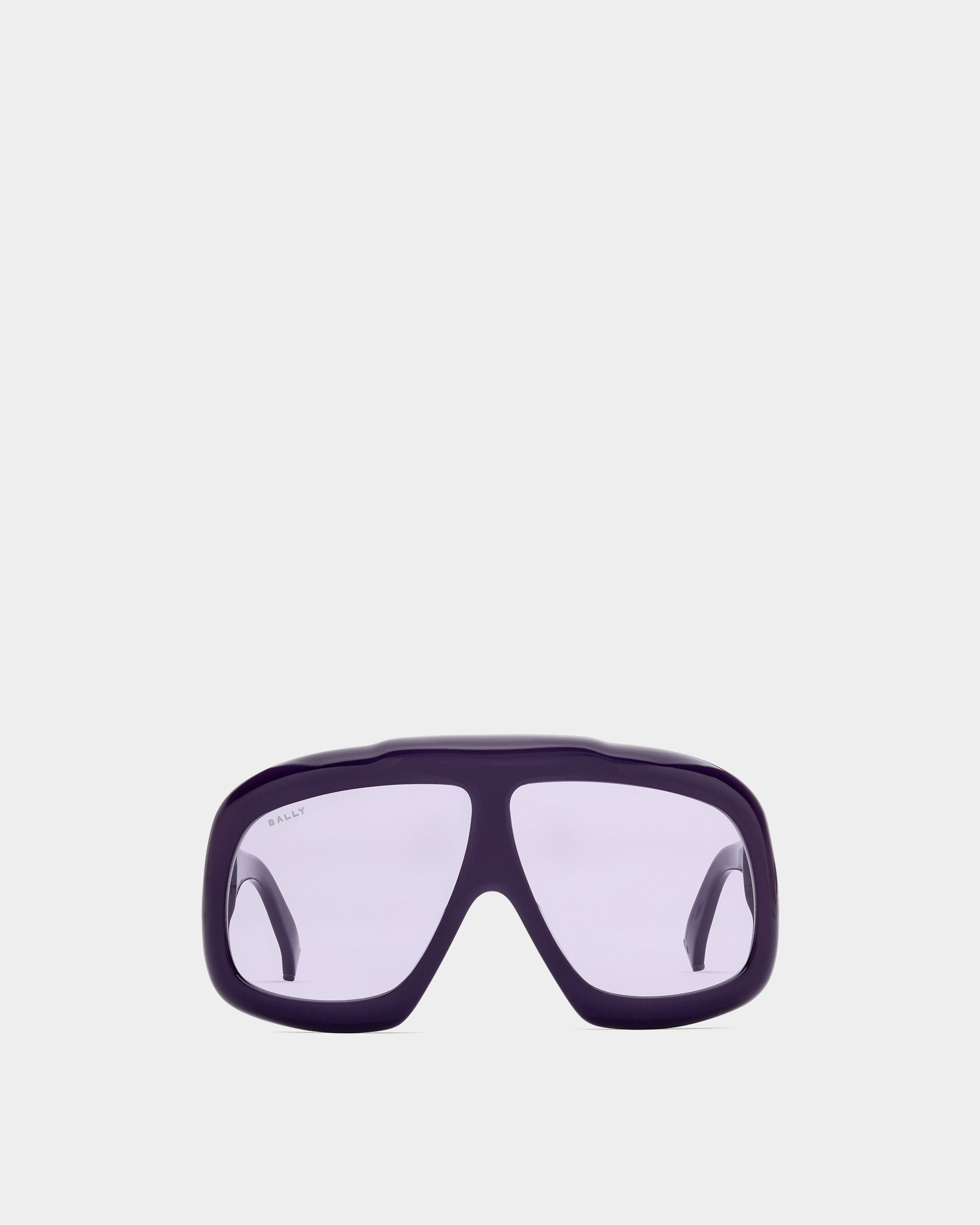 Bally Global - Gafas De Sol Eyger De Acetato En Morado Y Lila - Púrpura