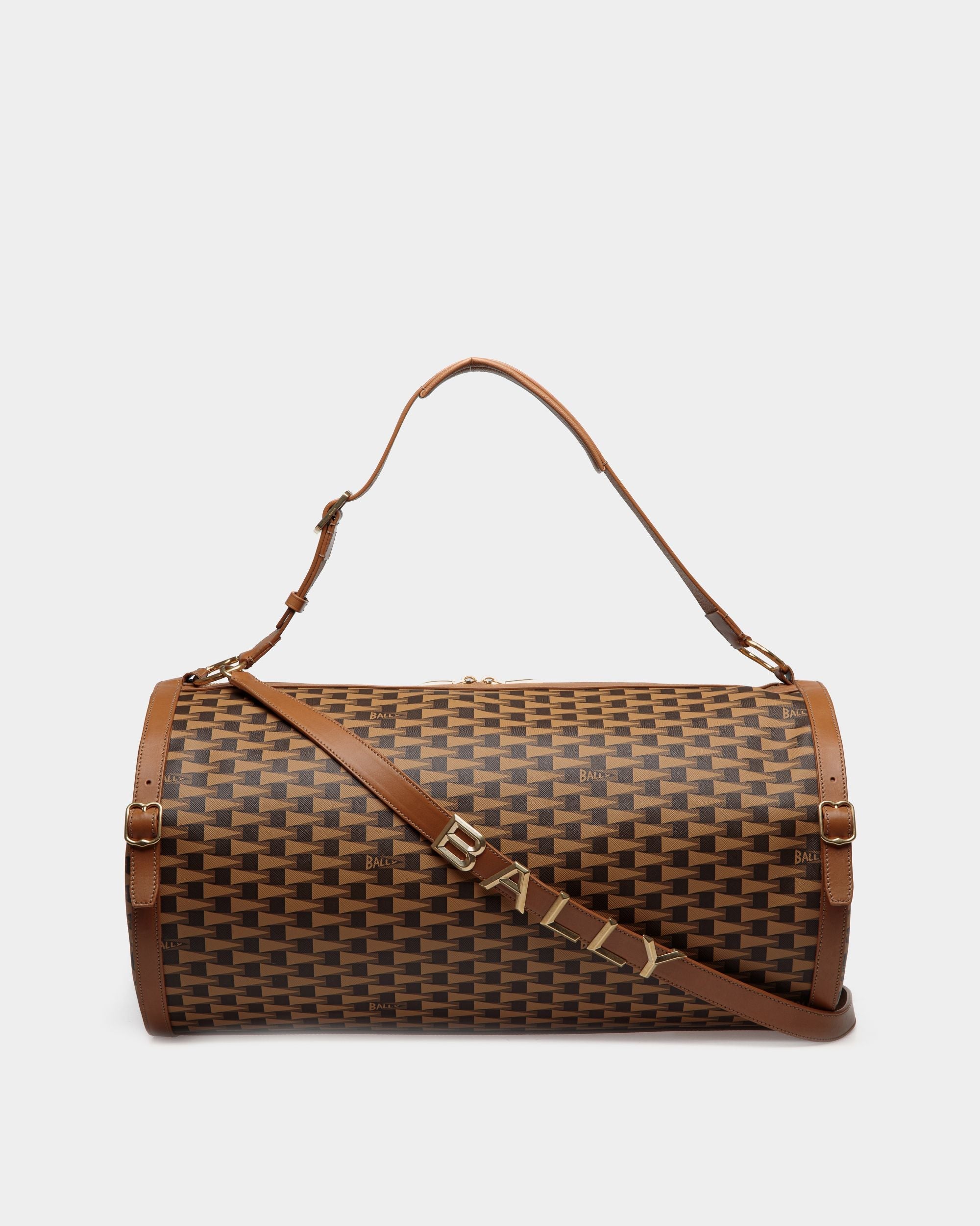 Bally Global - Big Gym Bag In Brown TPU - Brown