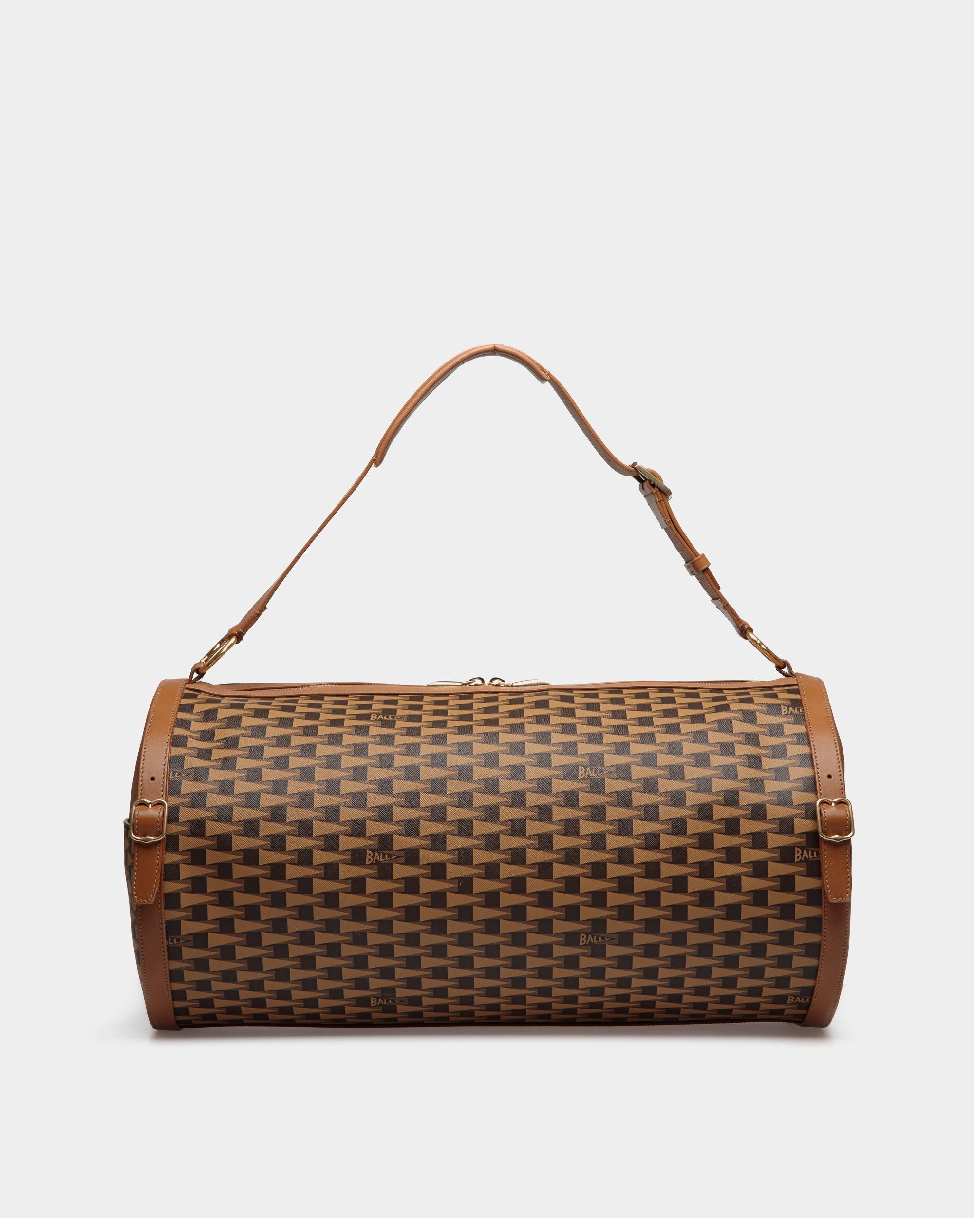 Bally Global - Big Gym Bag In Brown TPU - Brown