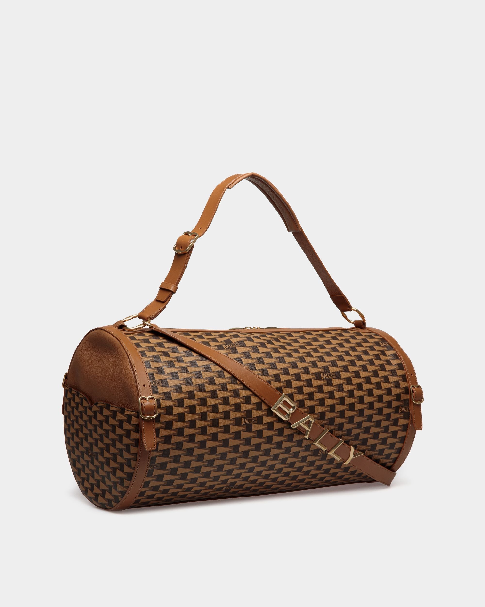 Bally Global - Big Gym Bag In Brown TPU - Brown