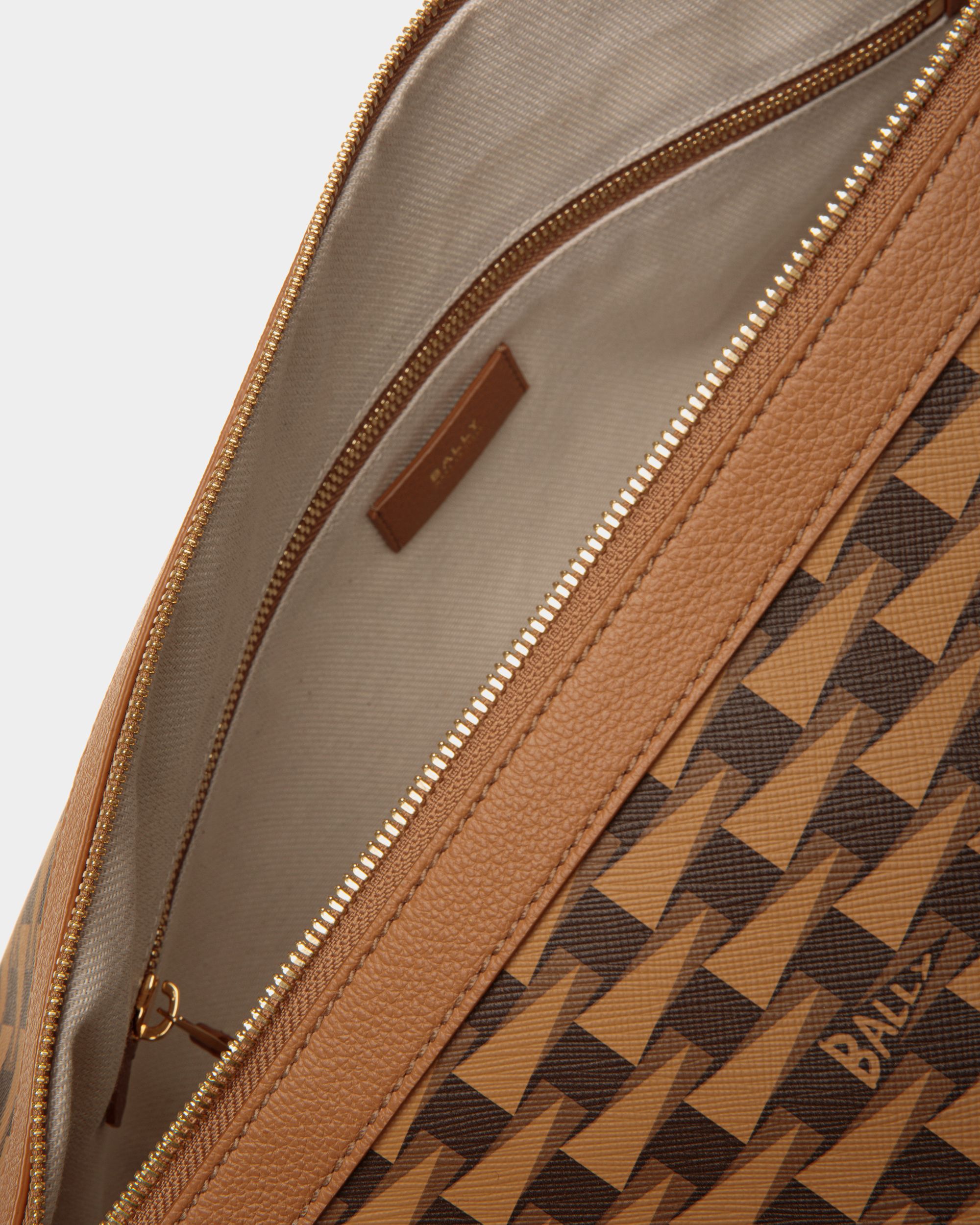 Bally Global - Big Gym Bag In Brown TPU - Brown