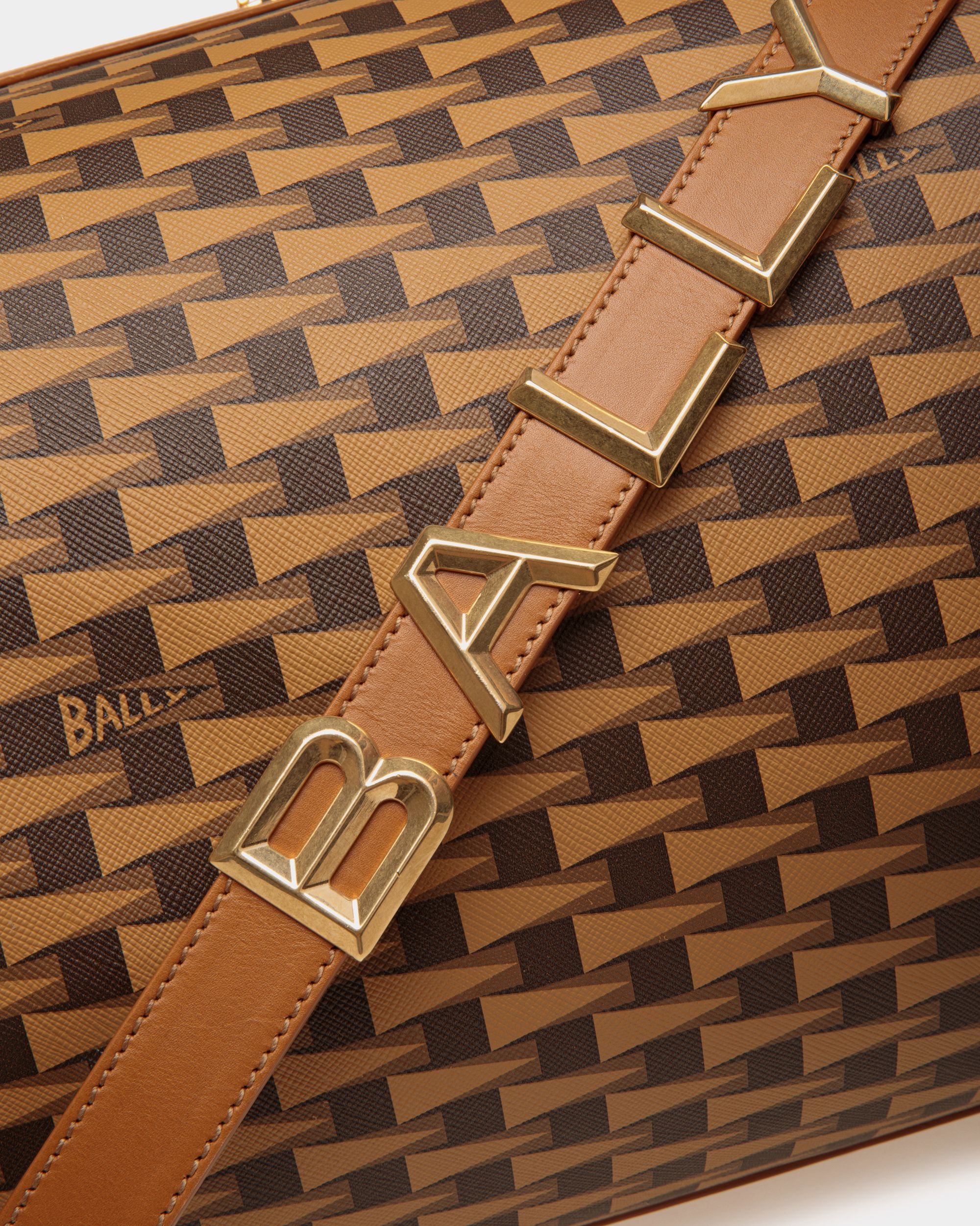 Bally Global - Big Gym Bag In Brown TPU - Brown