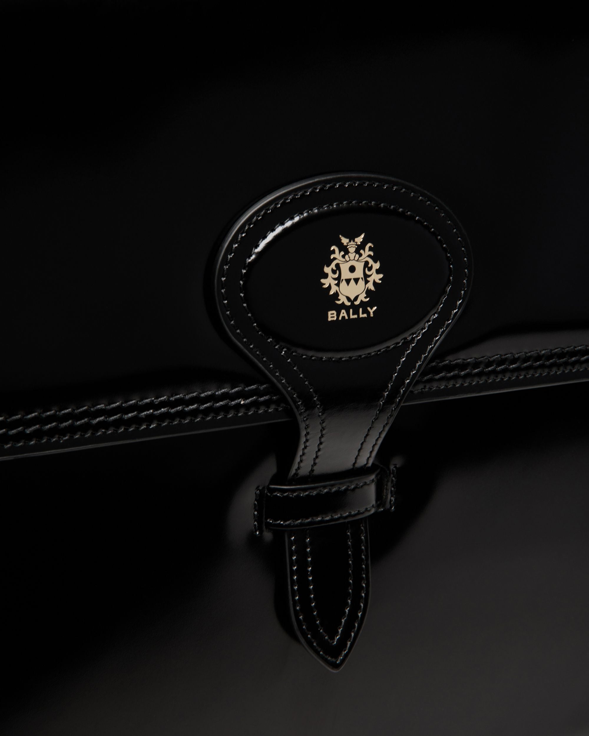 Bally Global - Beckett Briefcase In Black Leather - Black