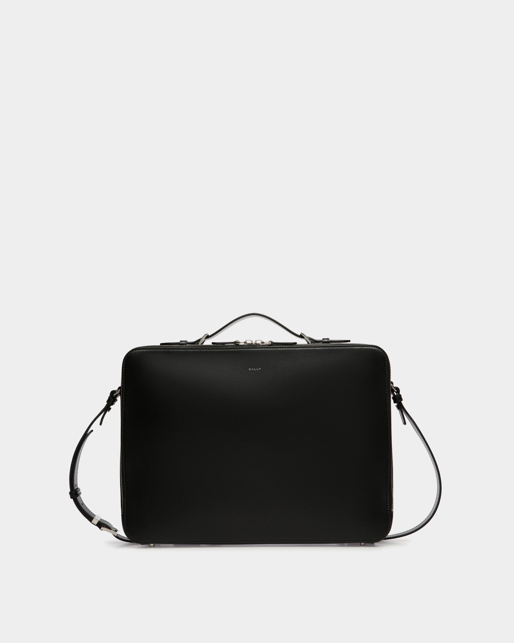 Bally Global - Cartable Deco En Cuir Noir - Noir