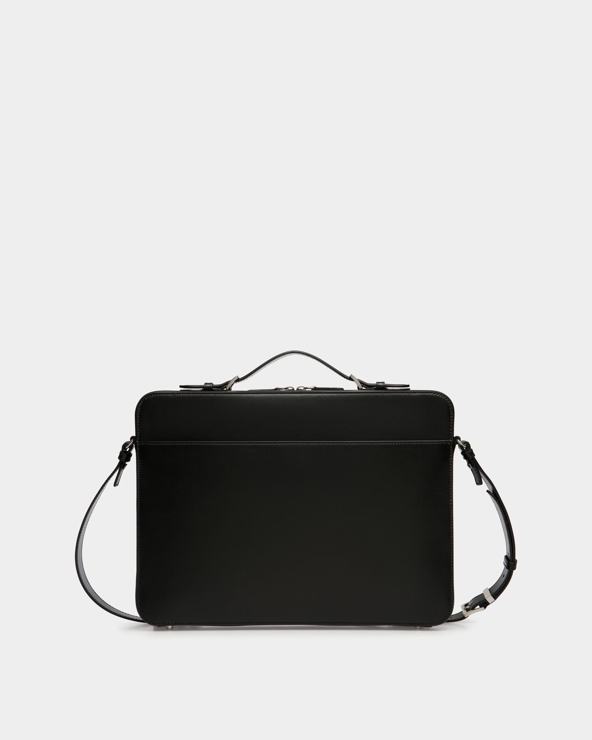 Bally Global - Cartable Deco En Cuir Noir - Noir