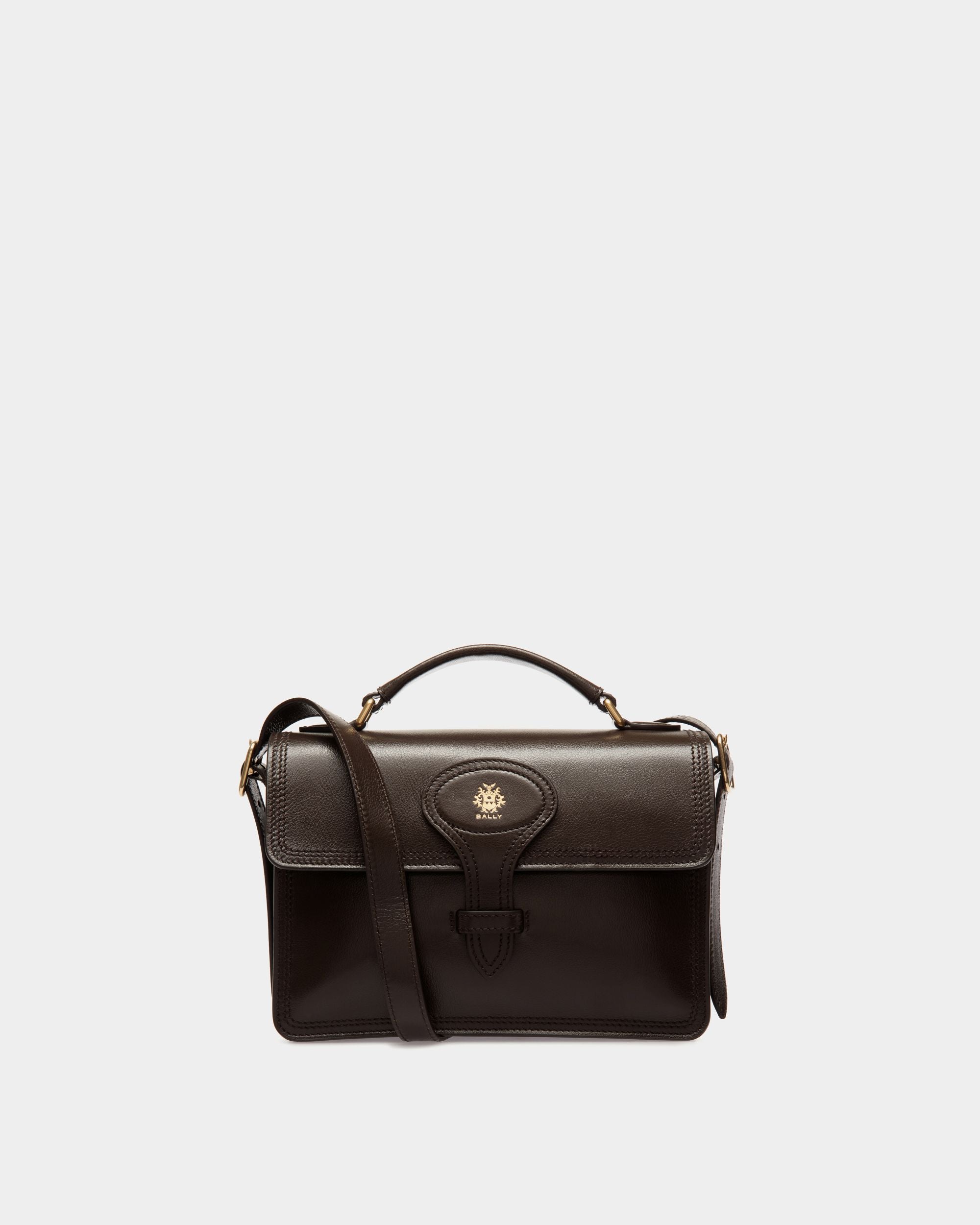 Bally Global - Beckett Crossbody Bag in Ebano Leather - Brown