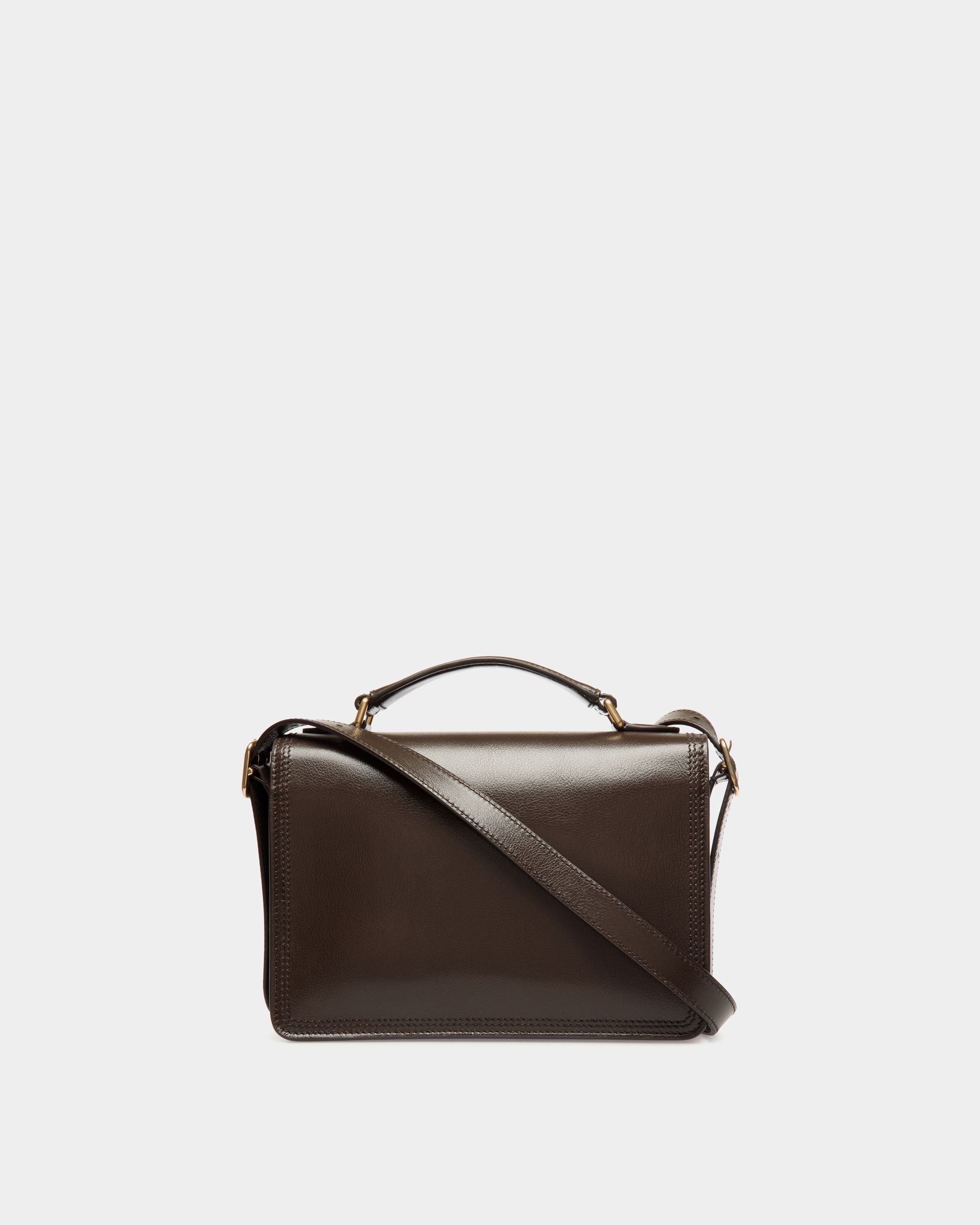 Bally Global - Beckett Crossbody Bag in Ebano Leather - Brown