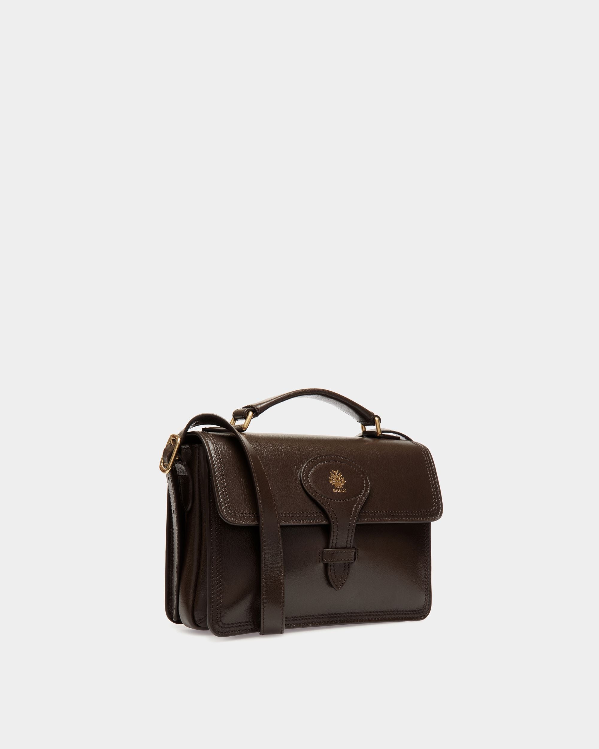 Bally Global - Beckett Crossbody Bag in Ebano Leather - Brown