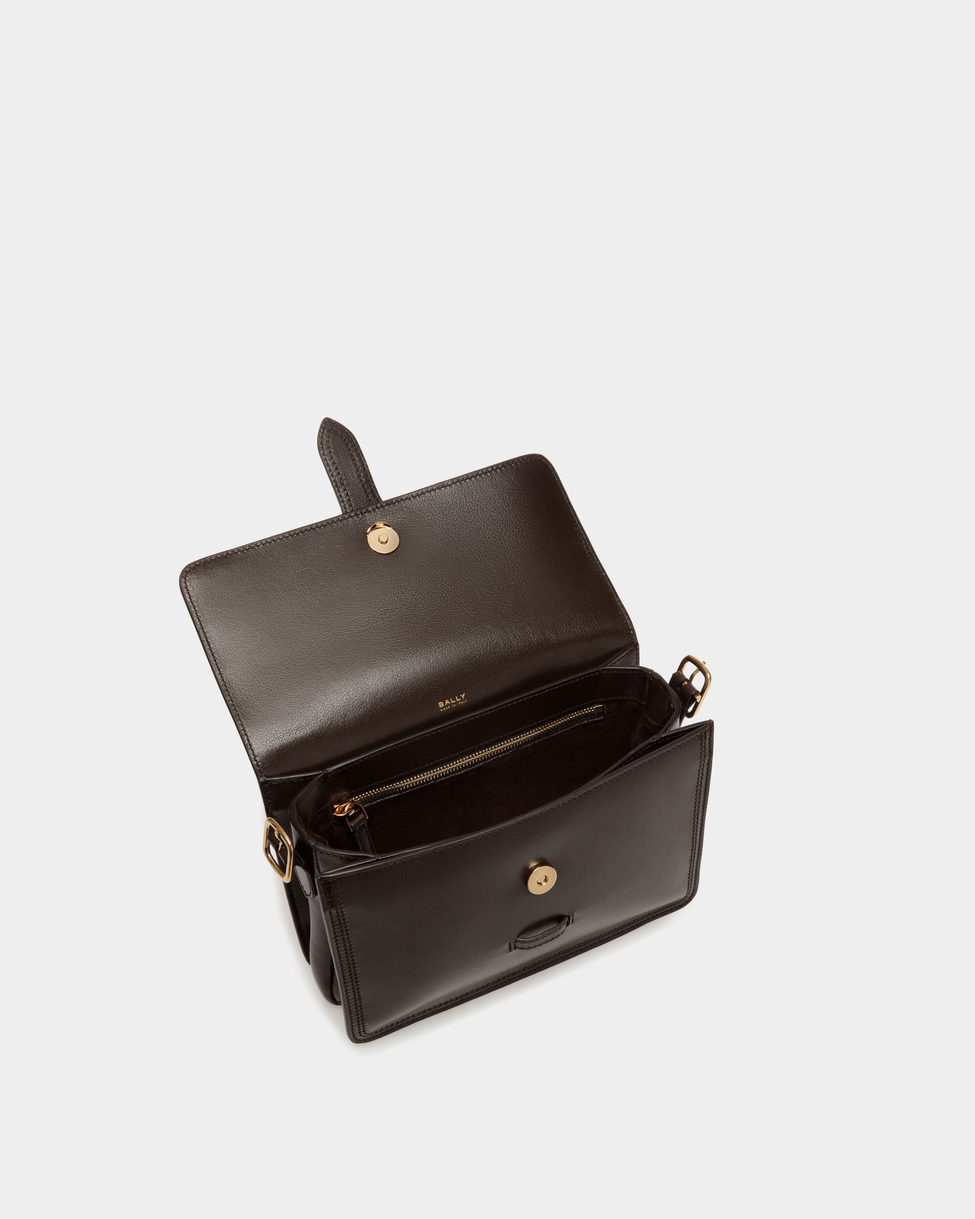 Bally Global - Beckett Crossbody Bag in Ebano Leather - Brown