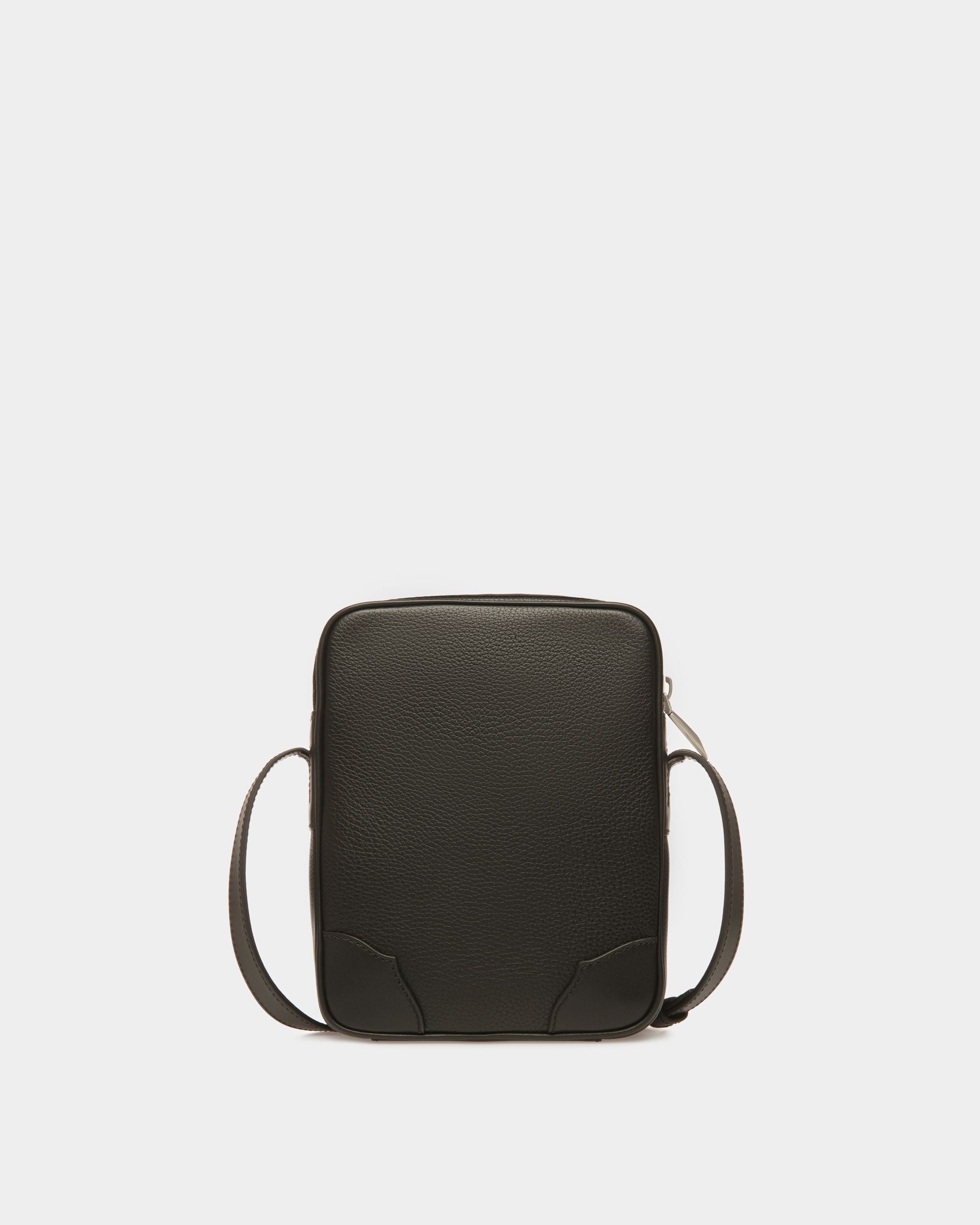 Bally Global - Ribbon Crossbody Bag In Black Leather - Black