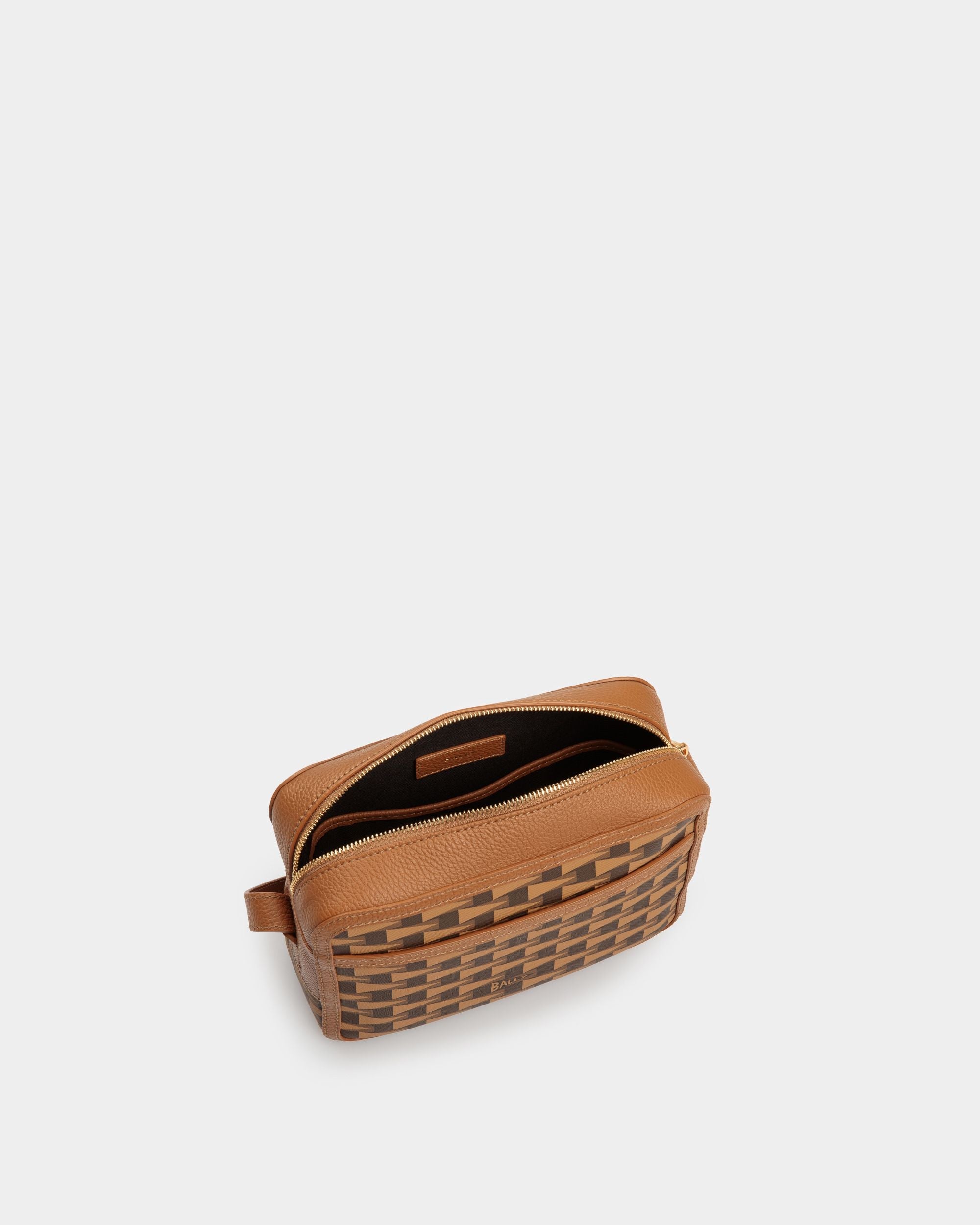 Bally Global - Bandolera Pennant De Tpu Color Desierto - Marrón