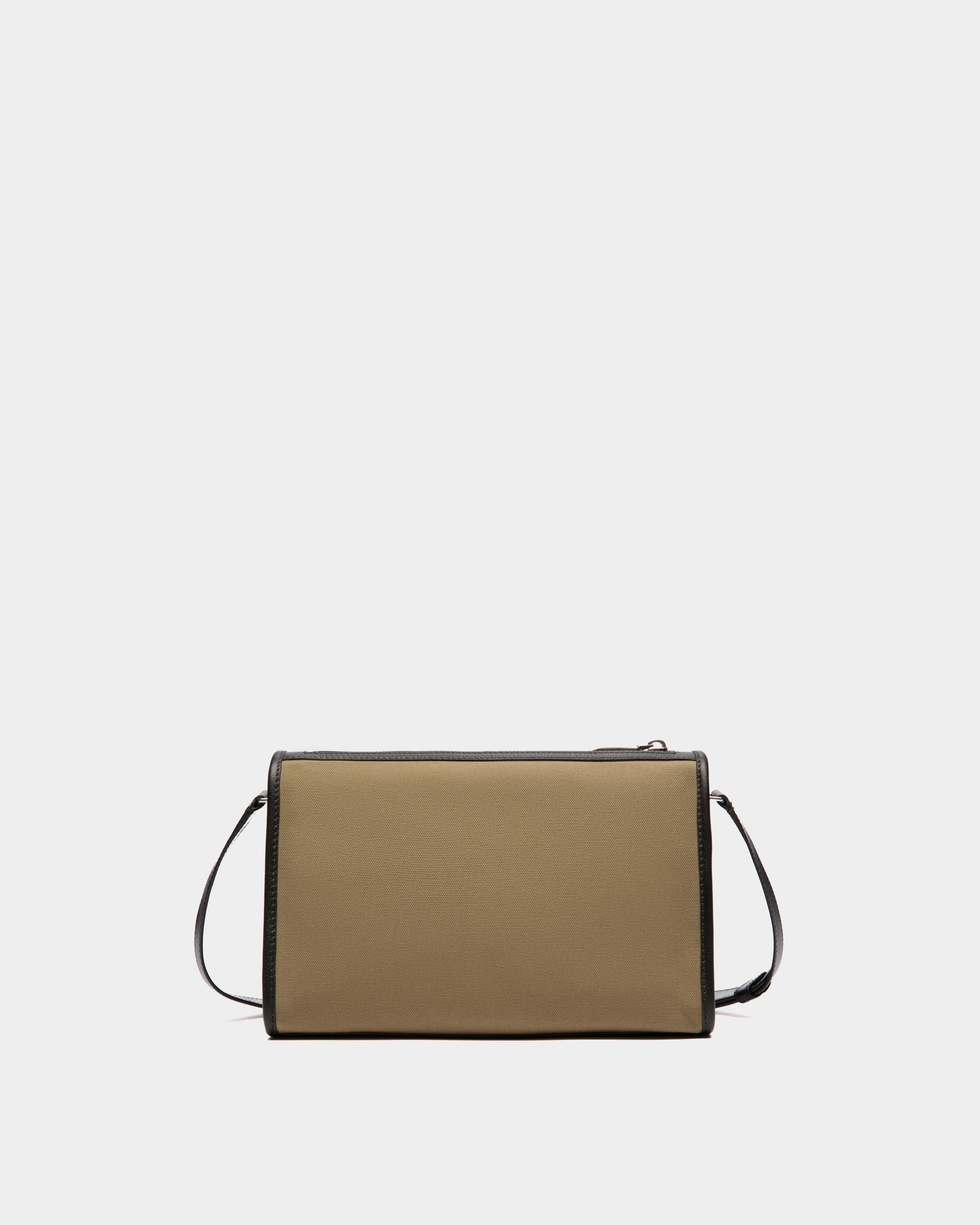 Bally Global - Sac À Bandoulière Arkle Logo En Toile Et Cuir - Vert