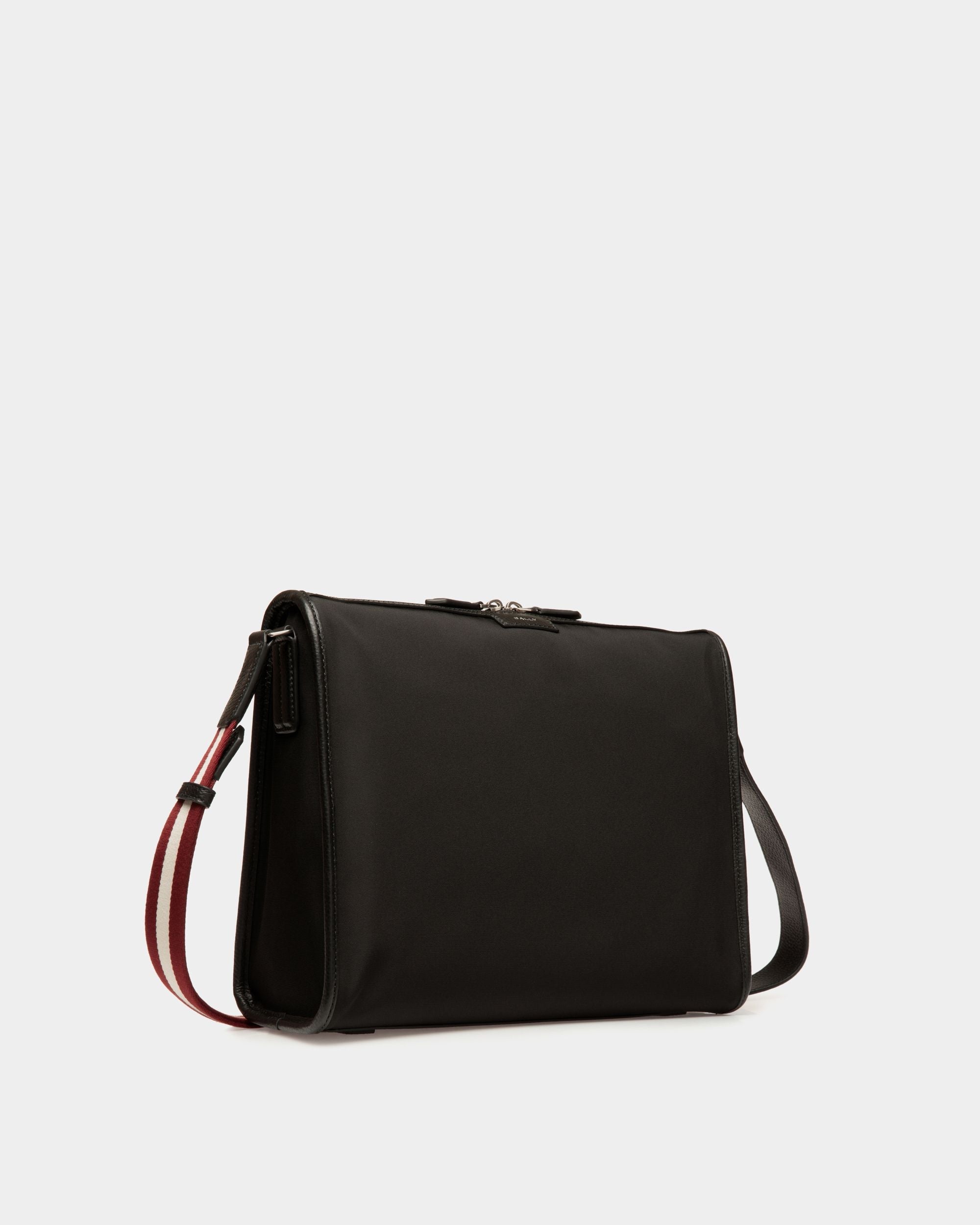 Bally Global - Code Crossbody Bag in Nylon - Black