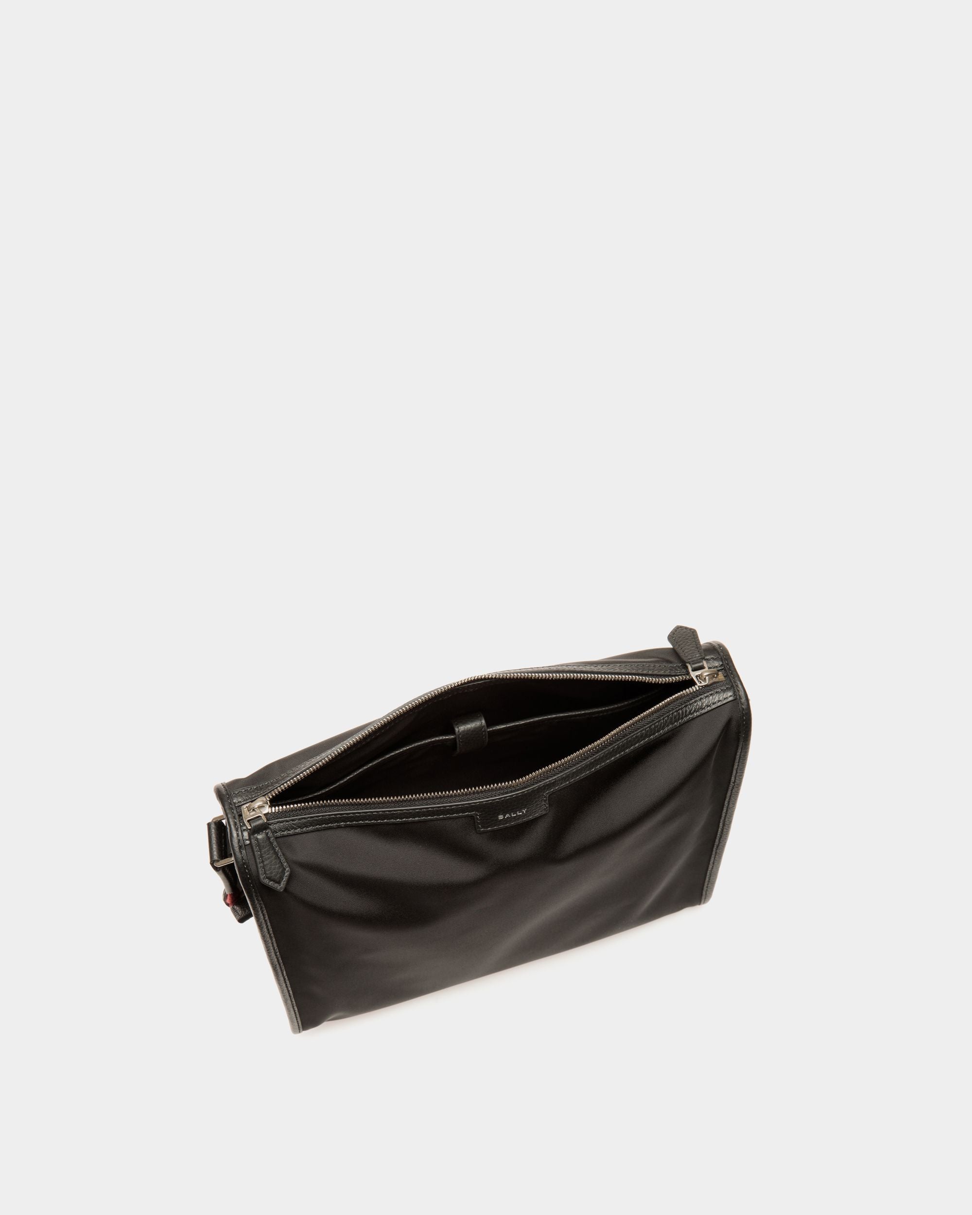 Bally Global - Code Crossbody Bag in Nylon - Black