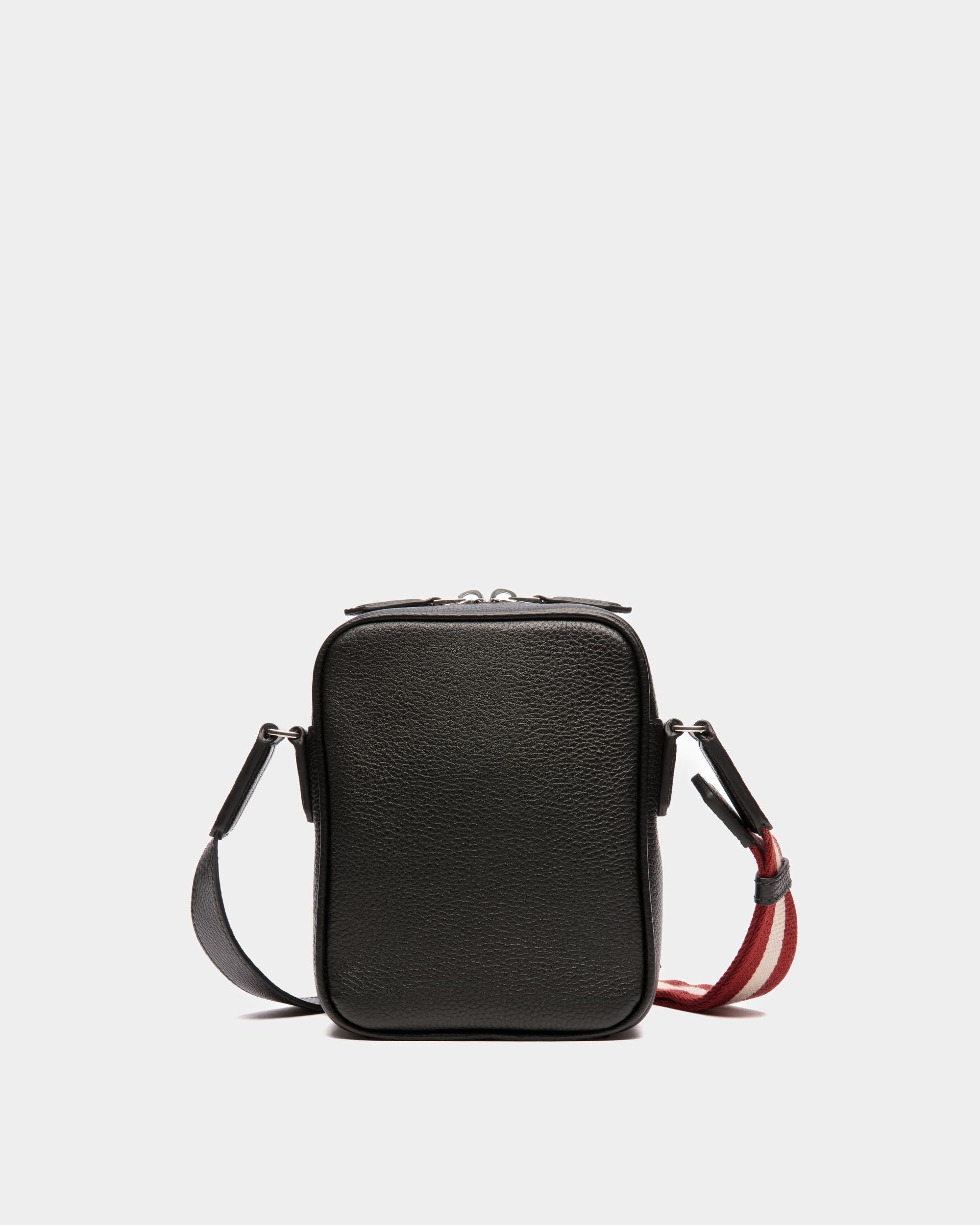 Bally Global - Sac À Bandoulière Code En Cuir Noir - Noir