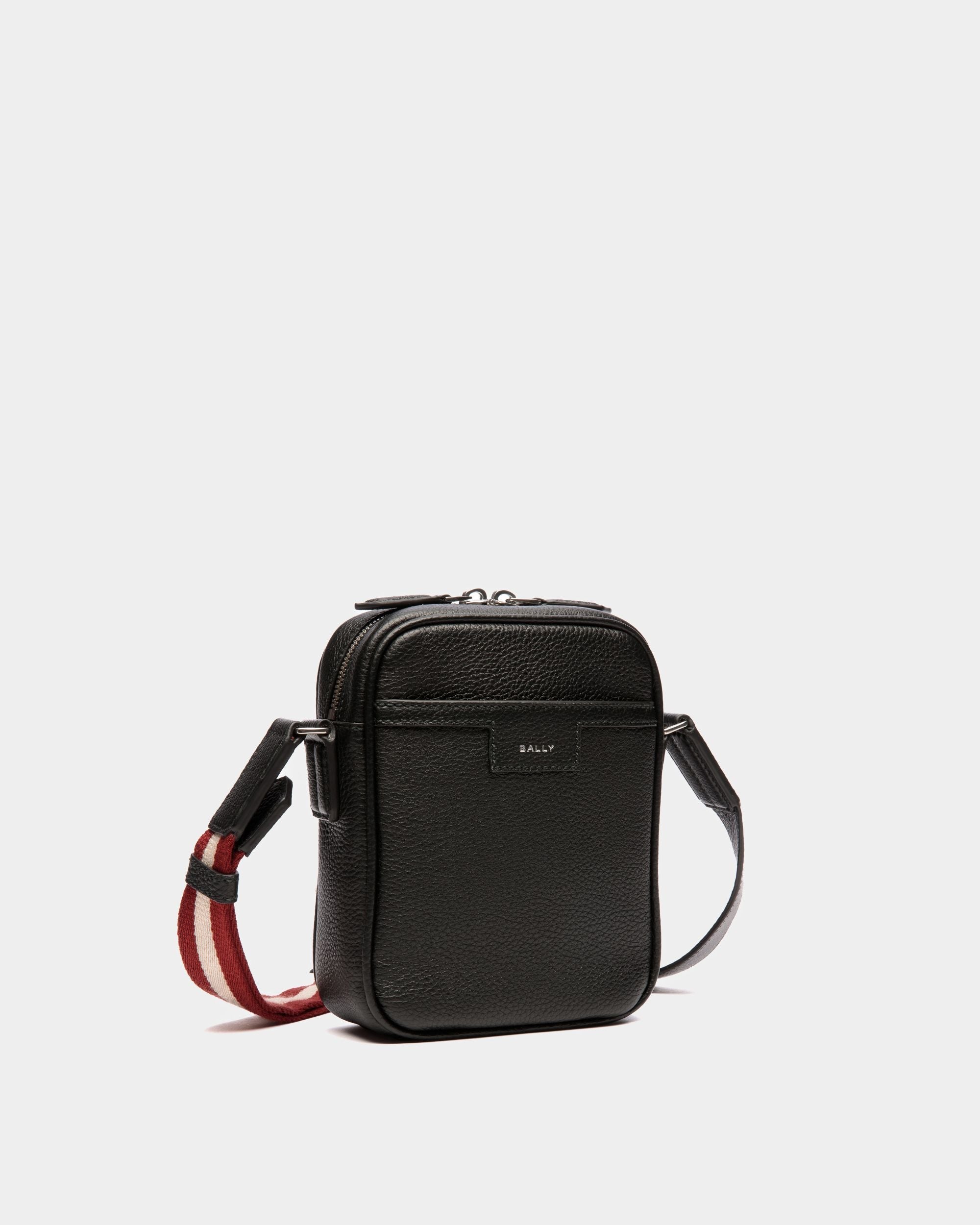 Bally Global - Sac À Bandoulière Code En Cuir Noir - Noir