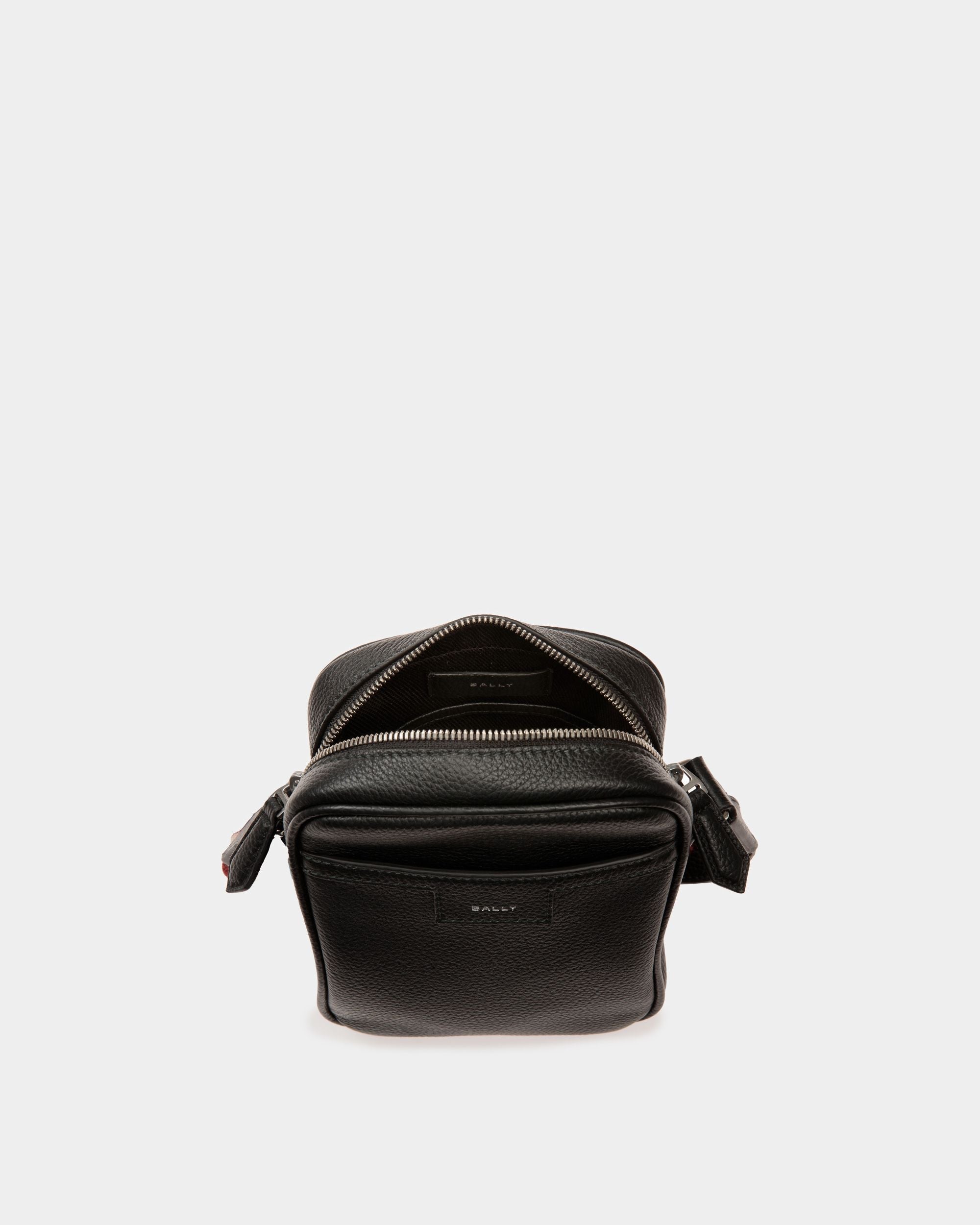 Bally Global - Sac À Bandoulière Code En Cuir Noir - Noir
