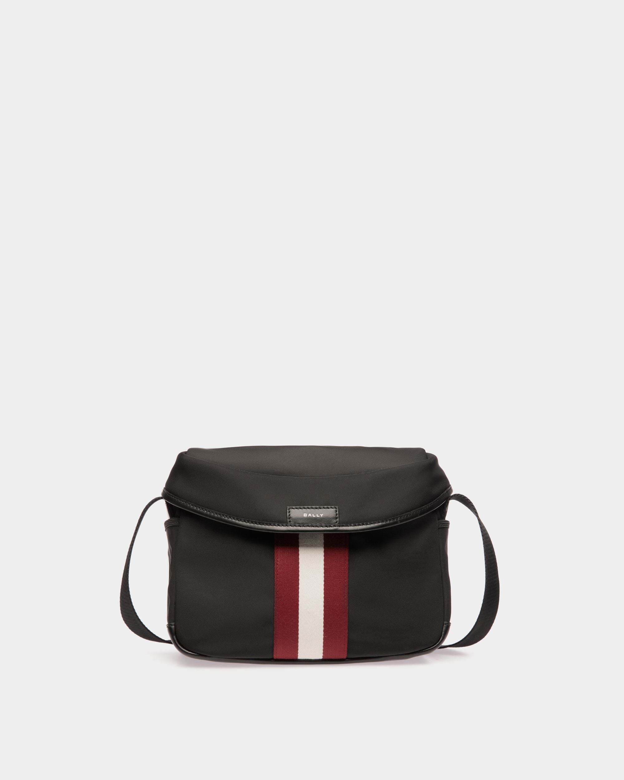 Bally Global - Code Crossbody Bag In Black Nylon - Black