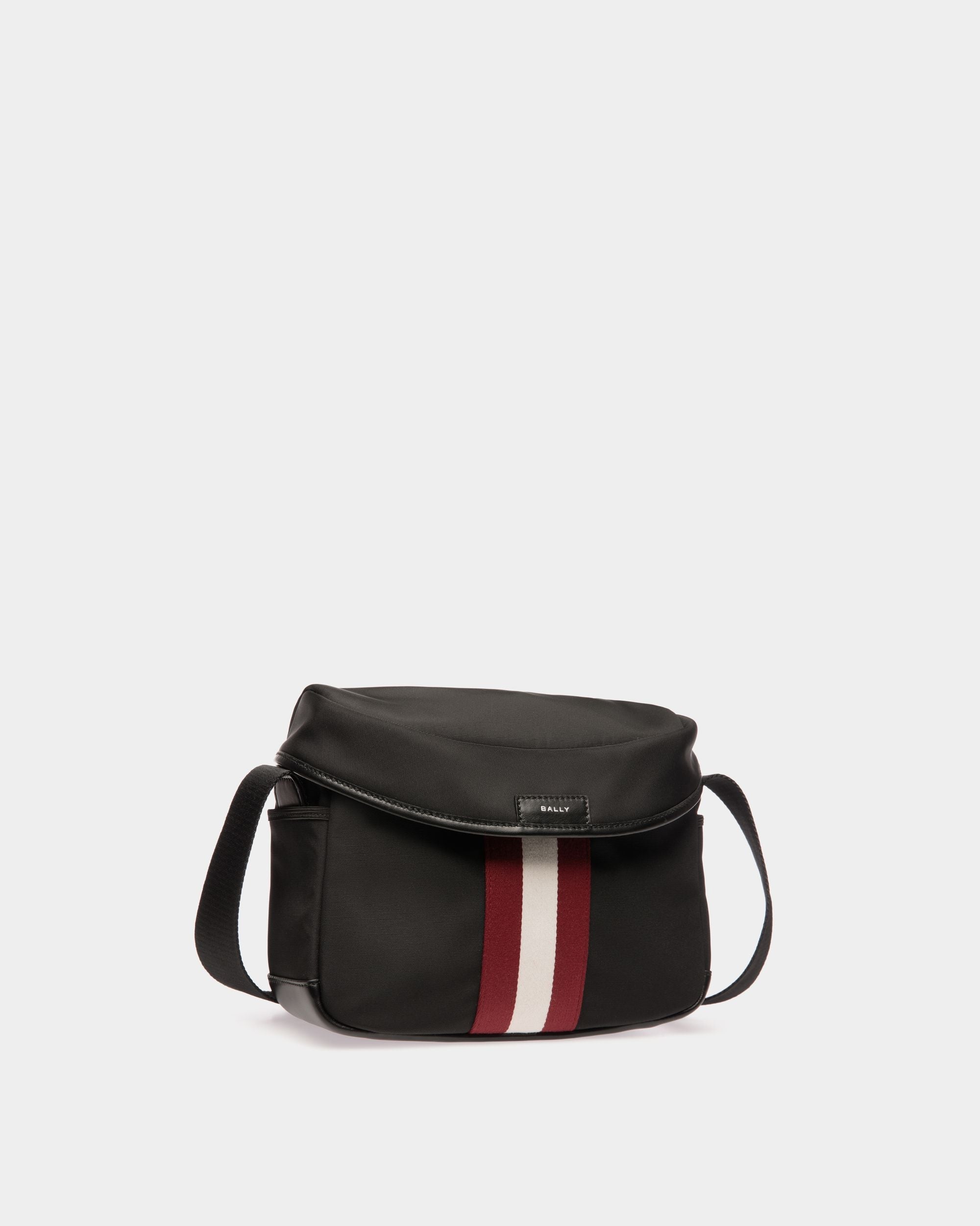 Bally Global - Code Crossbody Bag In Black Nylon - Black