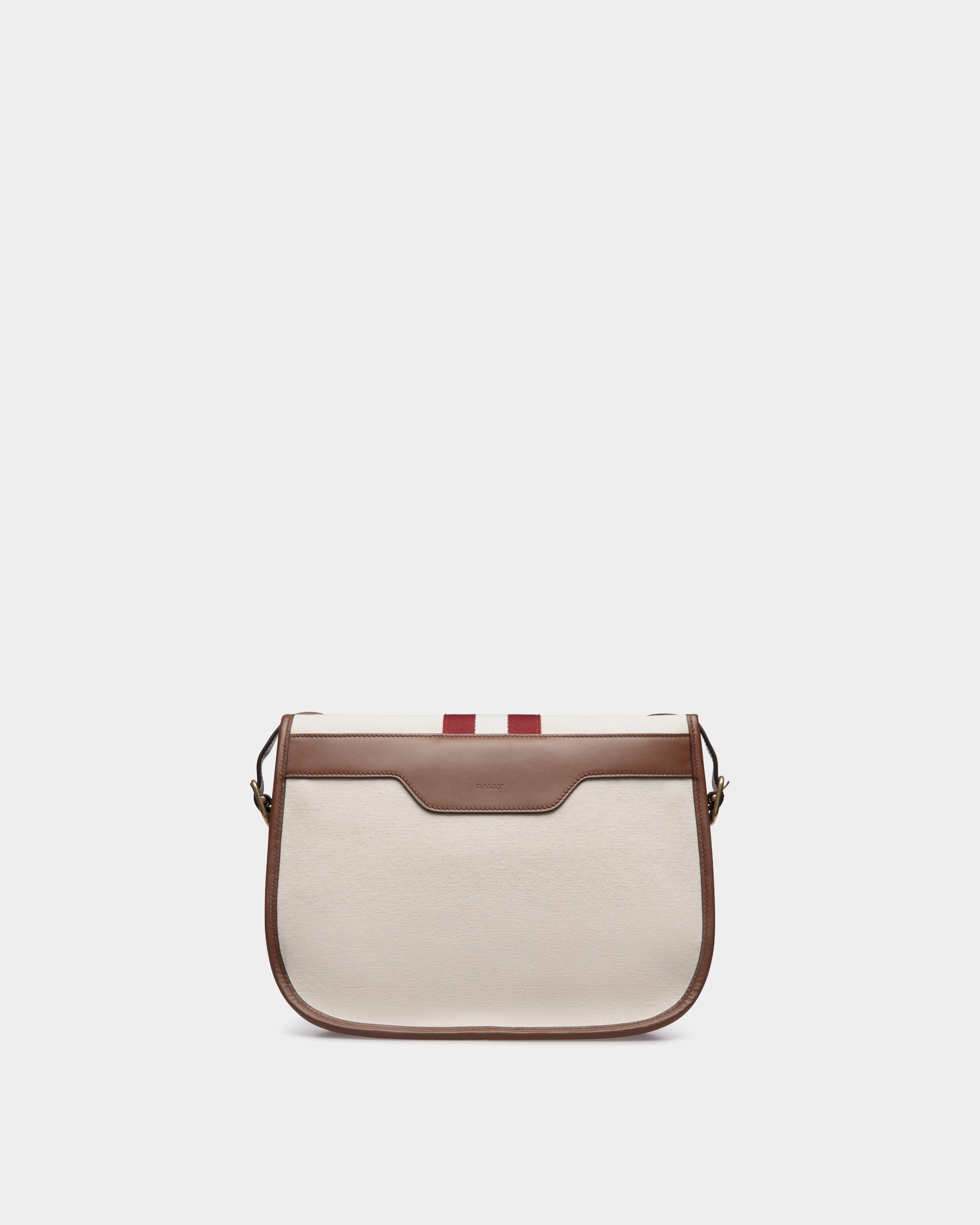 Bally Global - Beckett Shoulder Bag In Brown Fabric - Brown